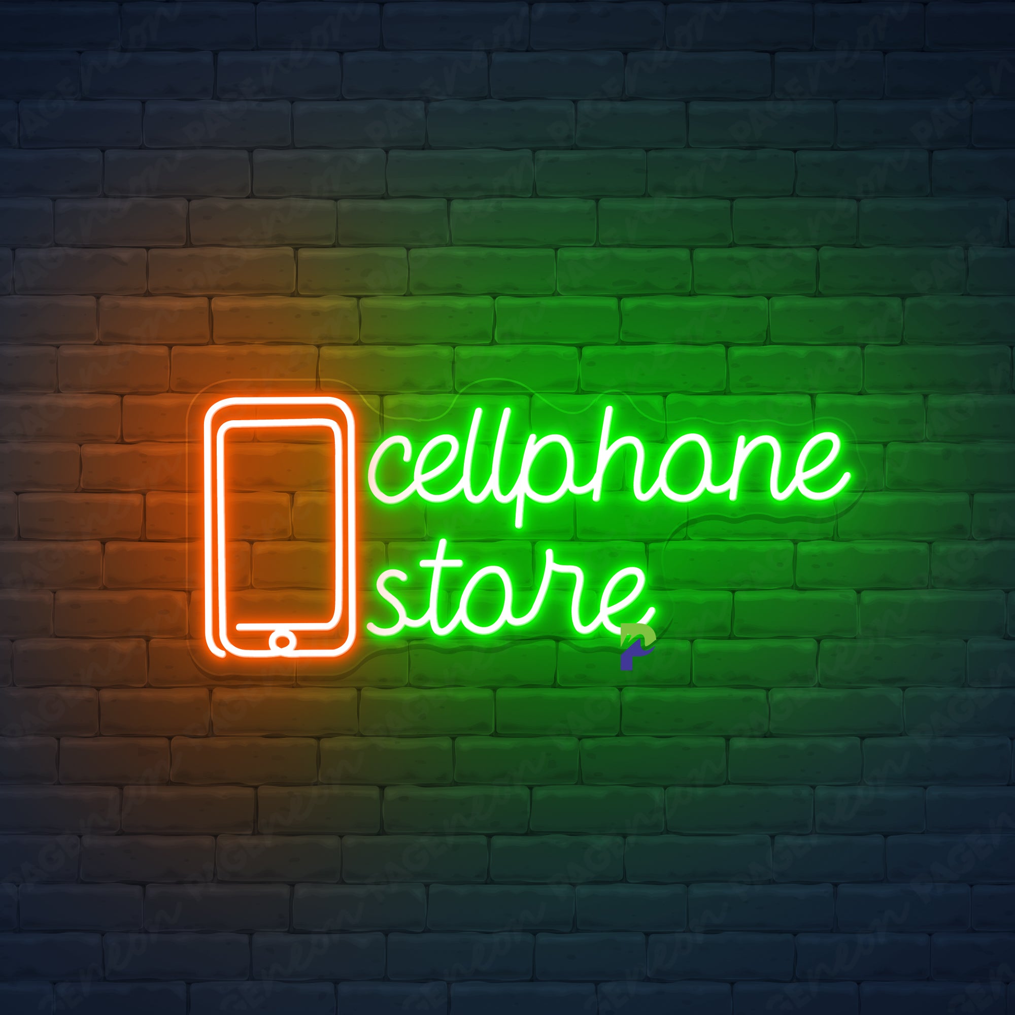 Cellphone Store Neon Signs Business Custom Led Light