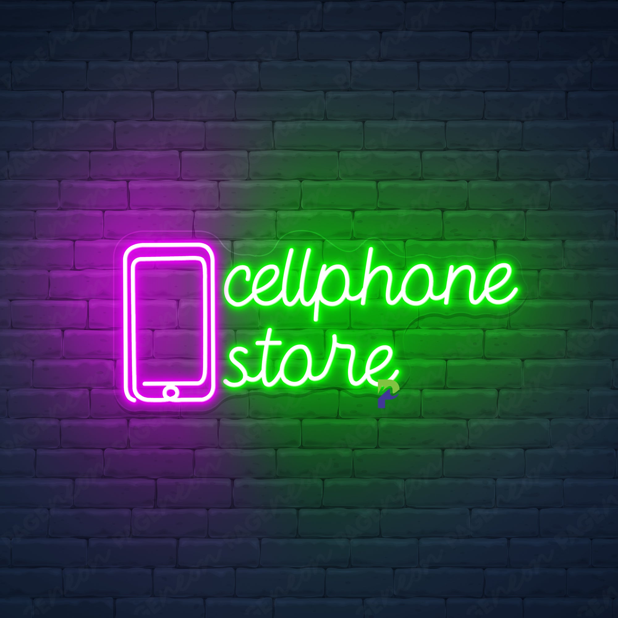 Cellphone Store Neon Signs Business Custom Led Light