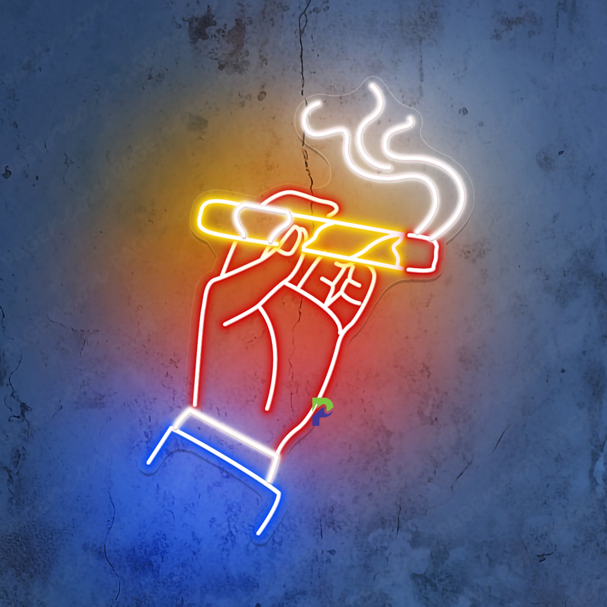 Cigar Neon Sign Cool Led Light For Mancave