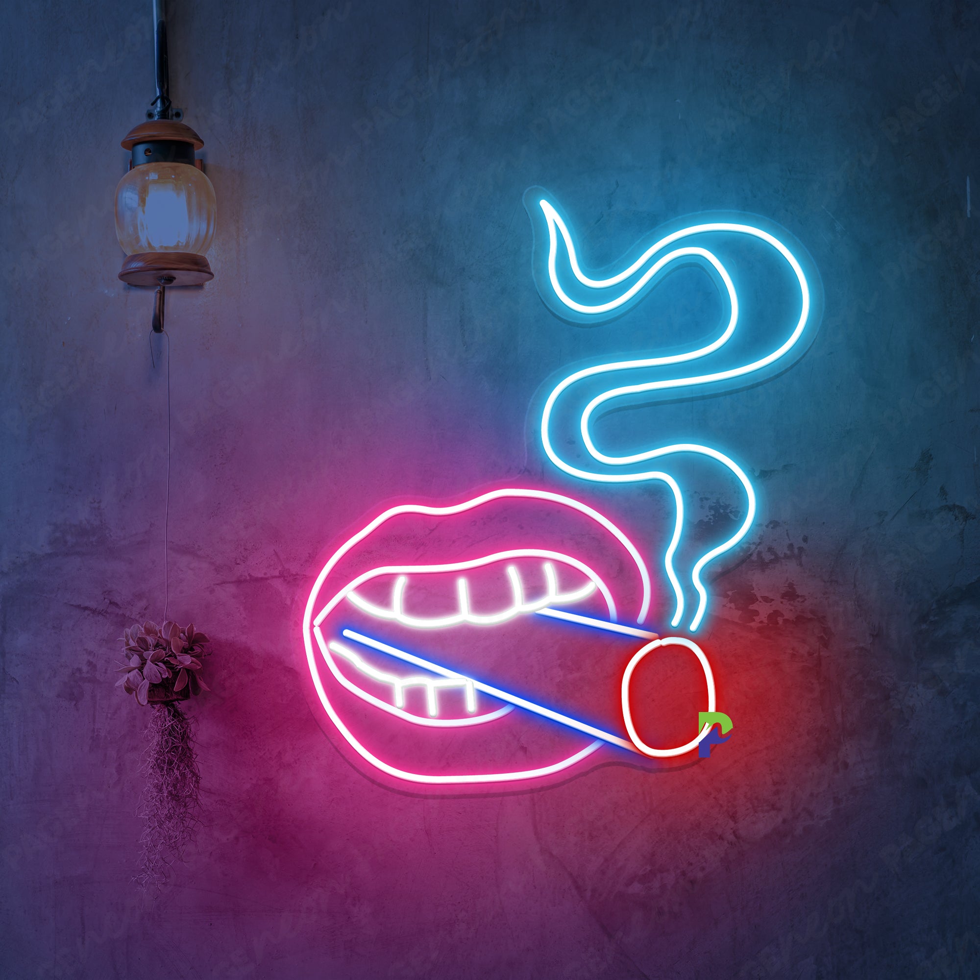 Cigar Neon Sign Led Light For Bar