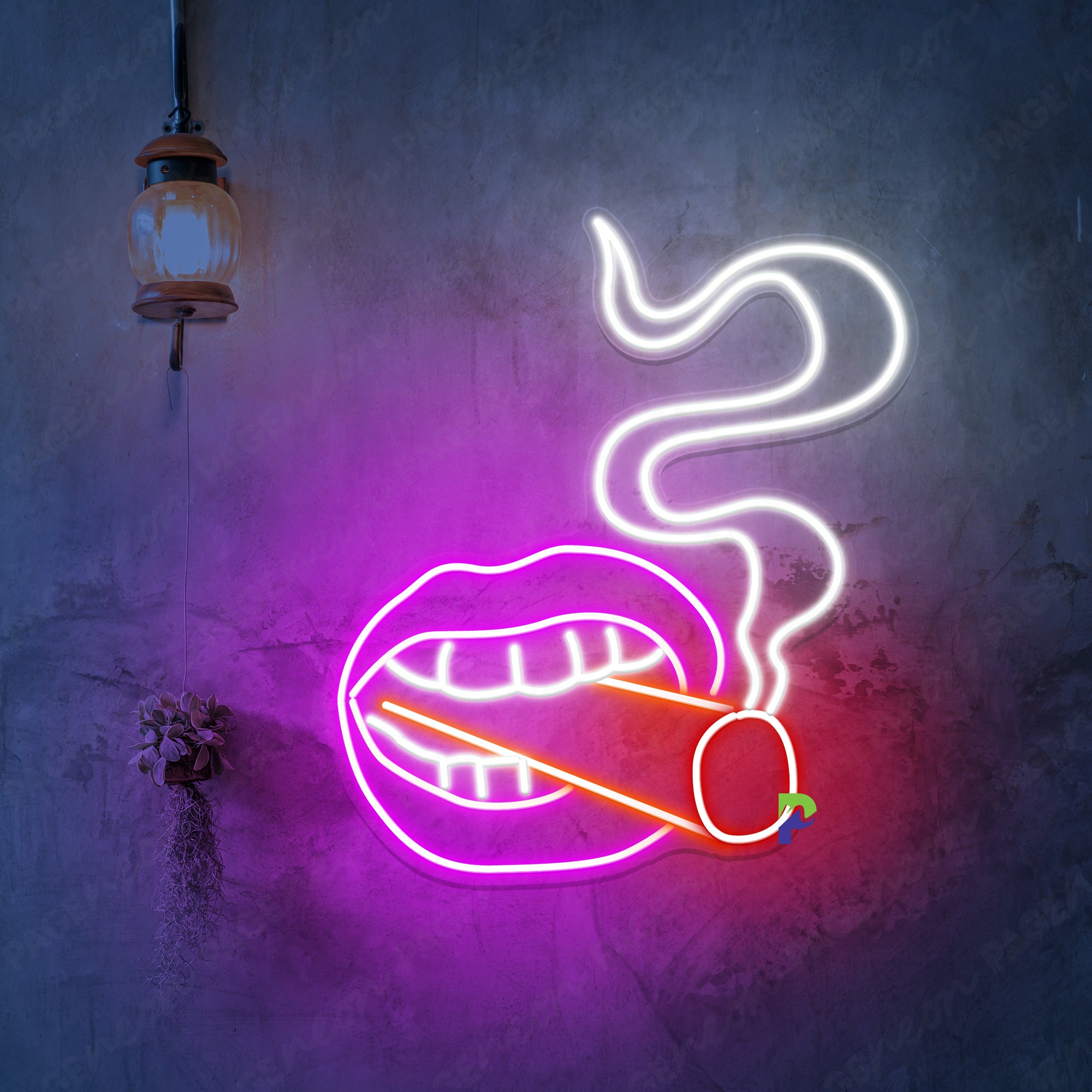 Cigar Neon Sign Led Light For Bar