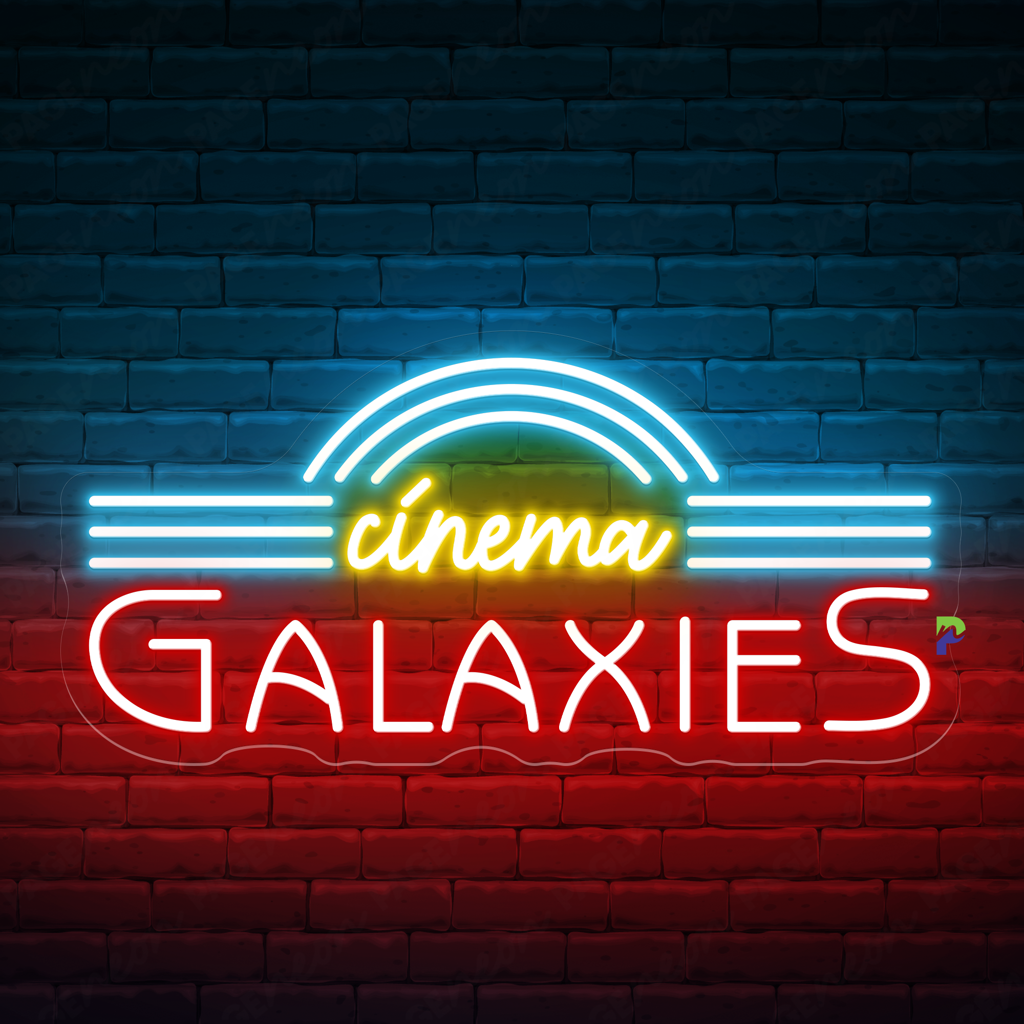 Cinema Neon Signs Movie Custom Big Led Light