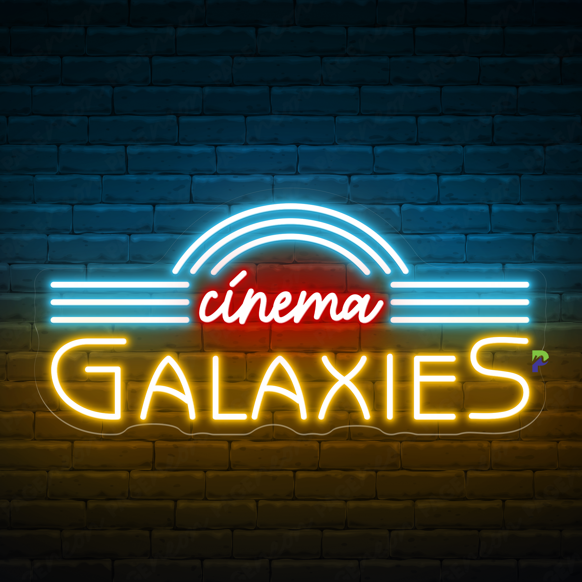 Cinema Neon Signs Movie Custom Big Led Light