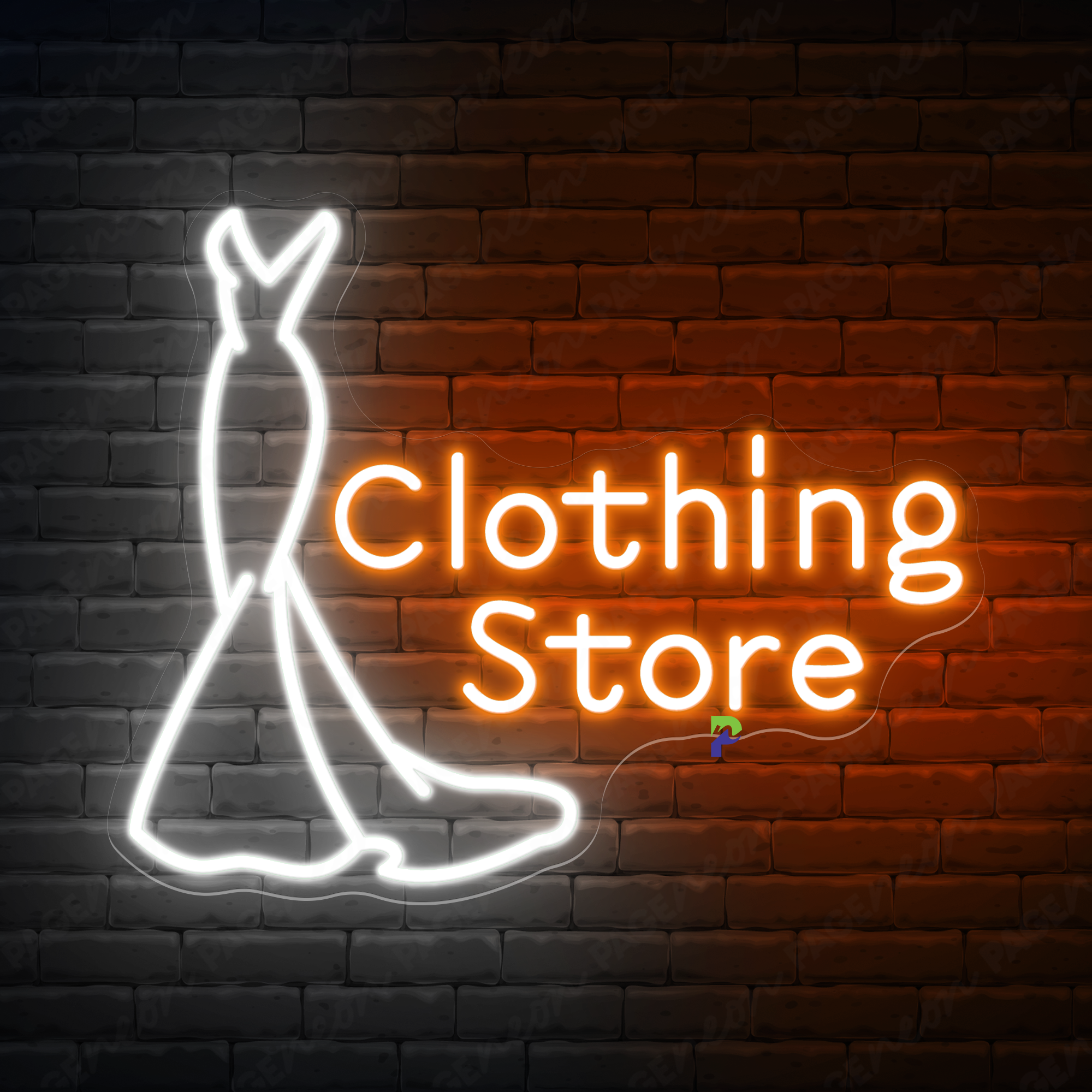 Clothing Store Neon Signs Business Custom Led Light