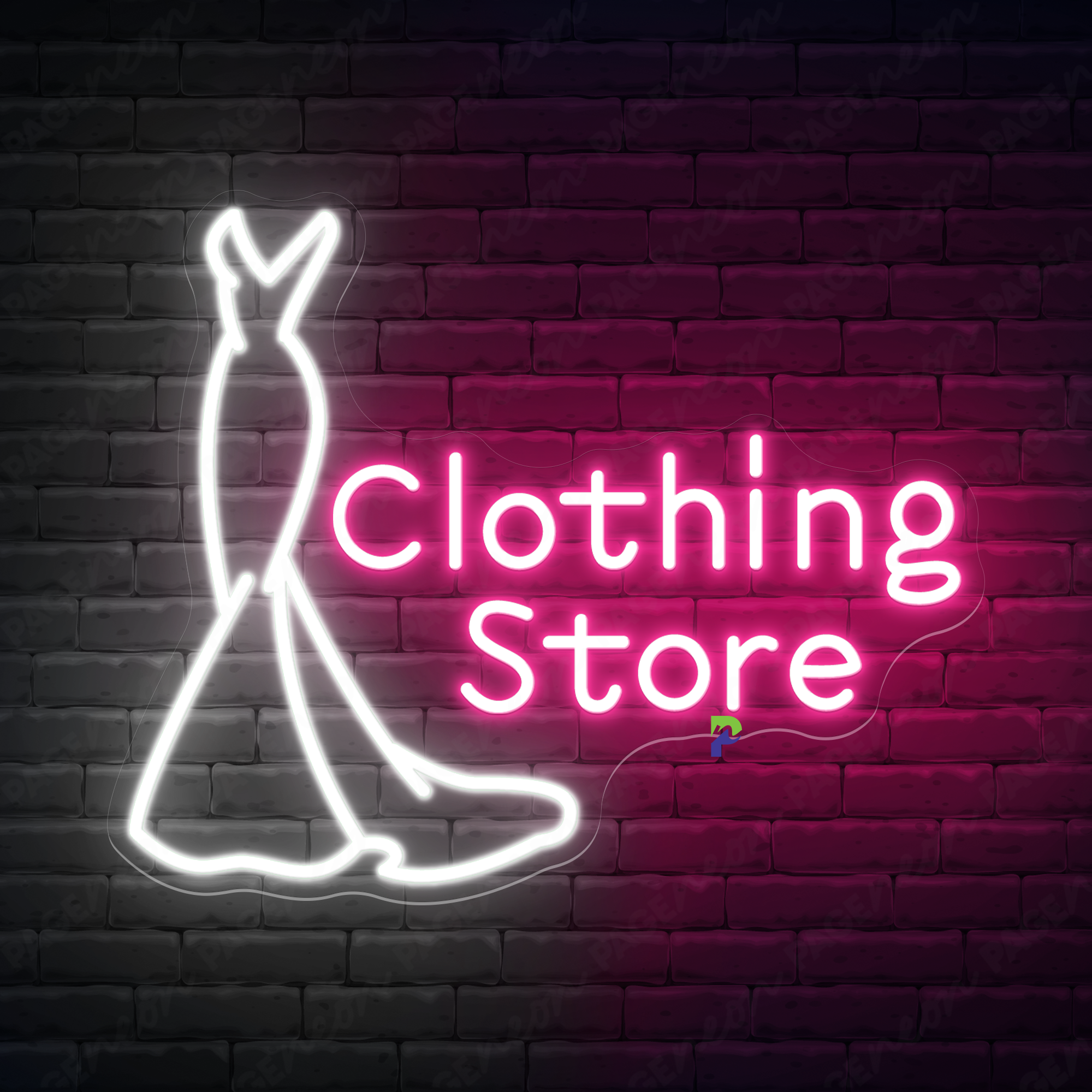 Clothing Store Neon Signs Business Custom Led Light