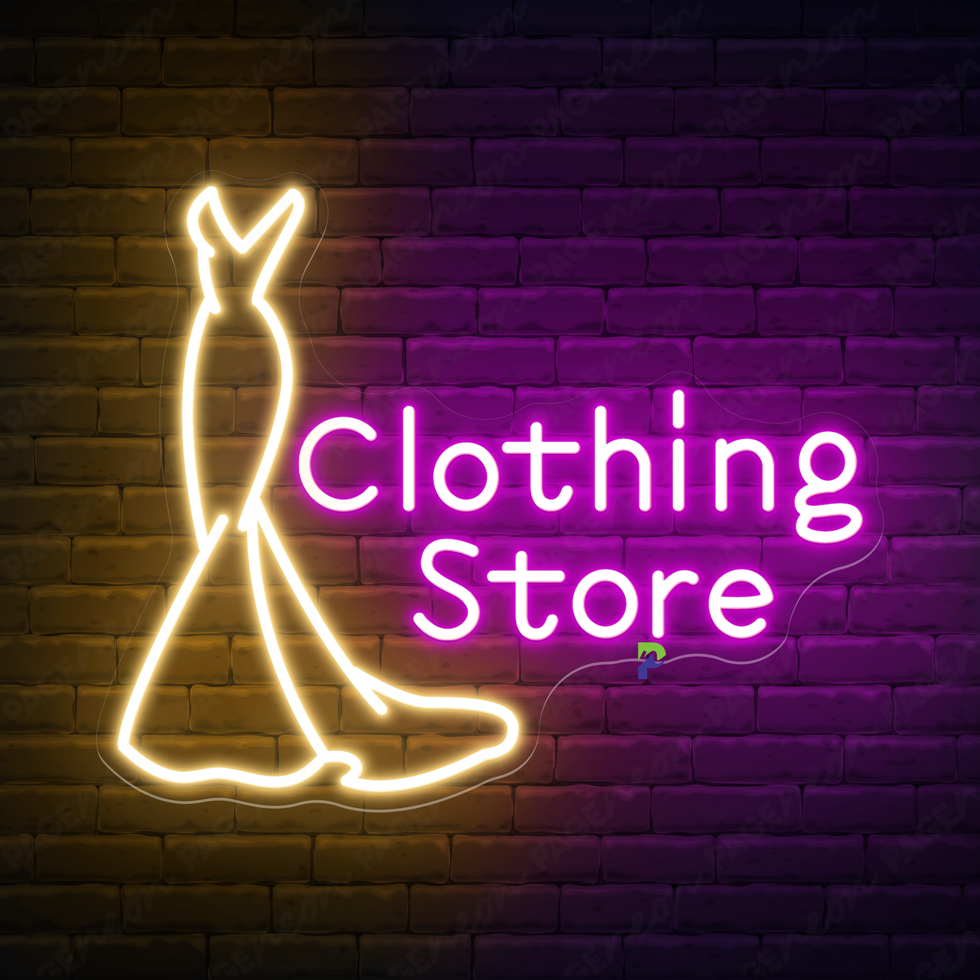 Clothing Store Neon Signs Business Custom Led Light