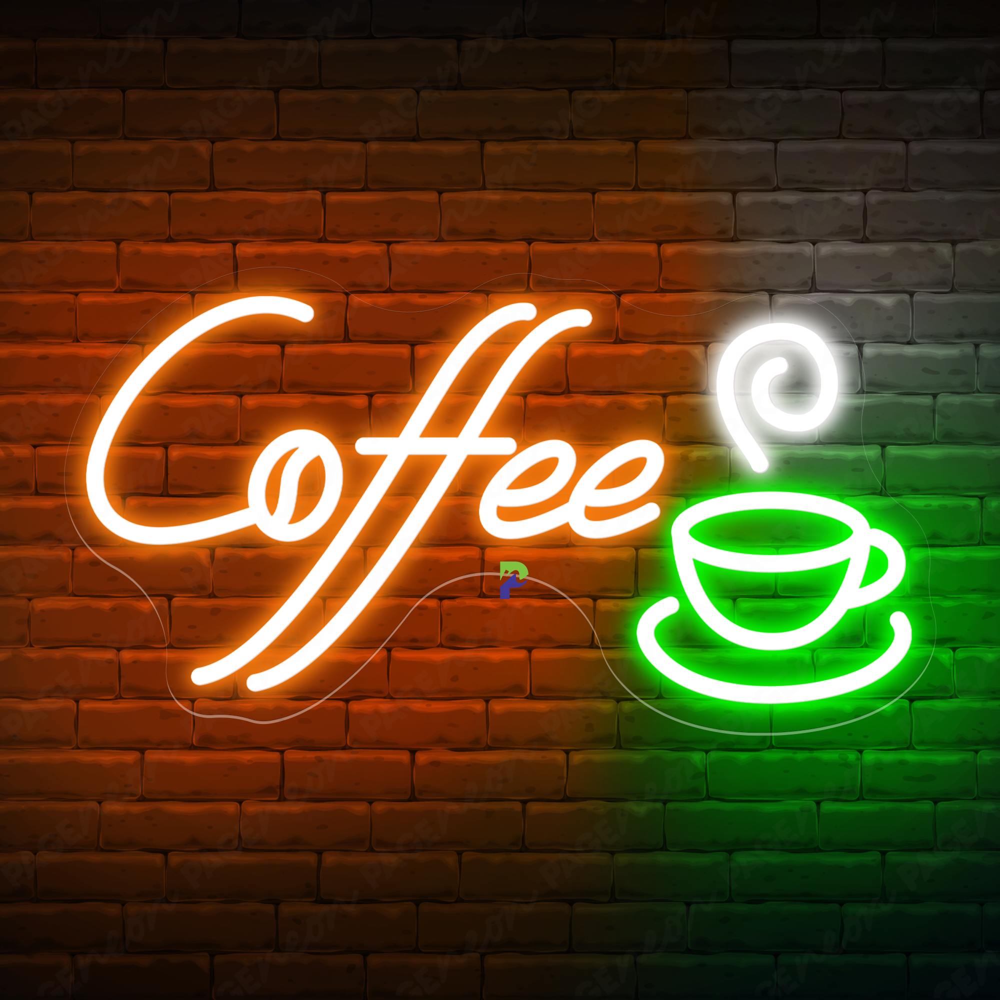 Coffee Neon Sign Business Cafe Shop Led Light