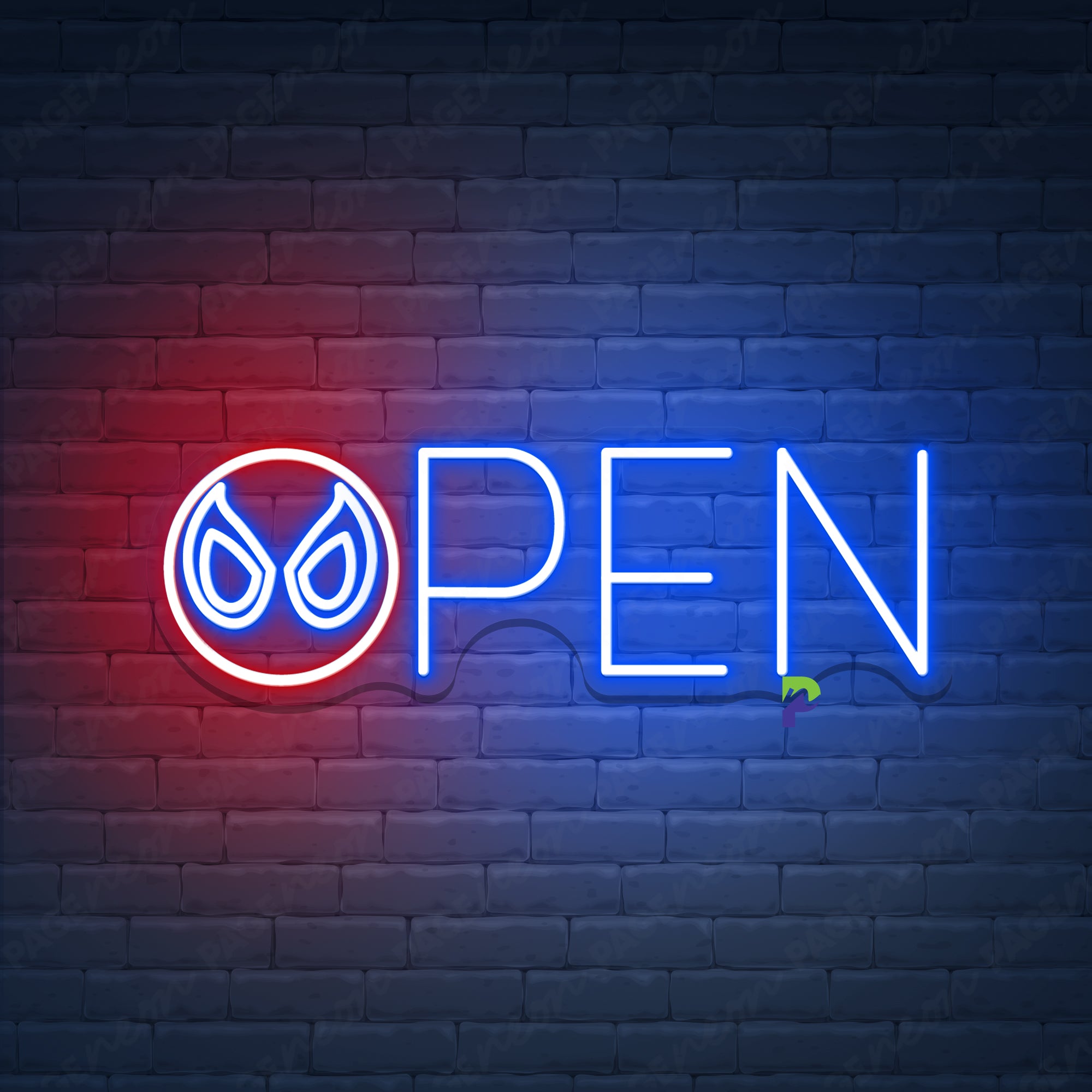 Comics Open Neon Signs Business Led Light