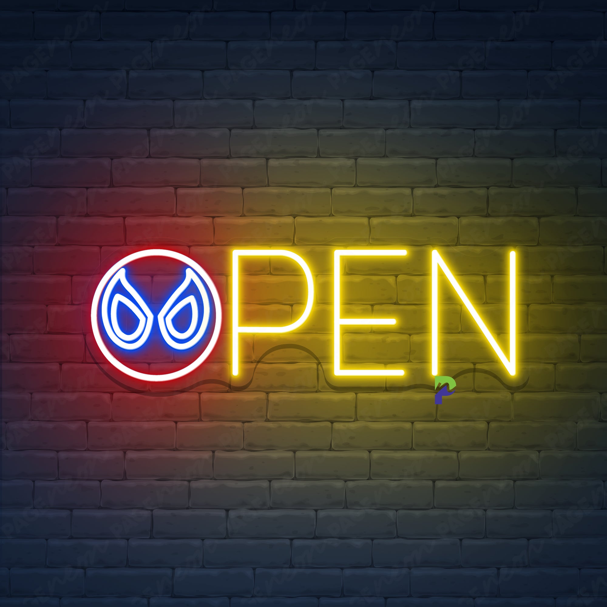 Comics Open Neon Signs Business Led Light