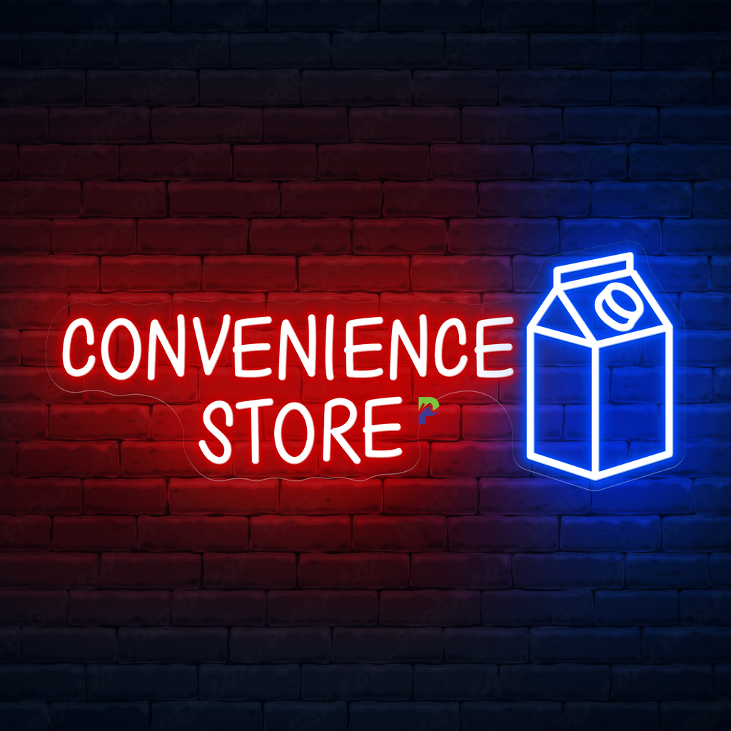 Conveience Store Sign Convenience Store Neon Sign Business Big Led Light - PageNeon