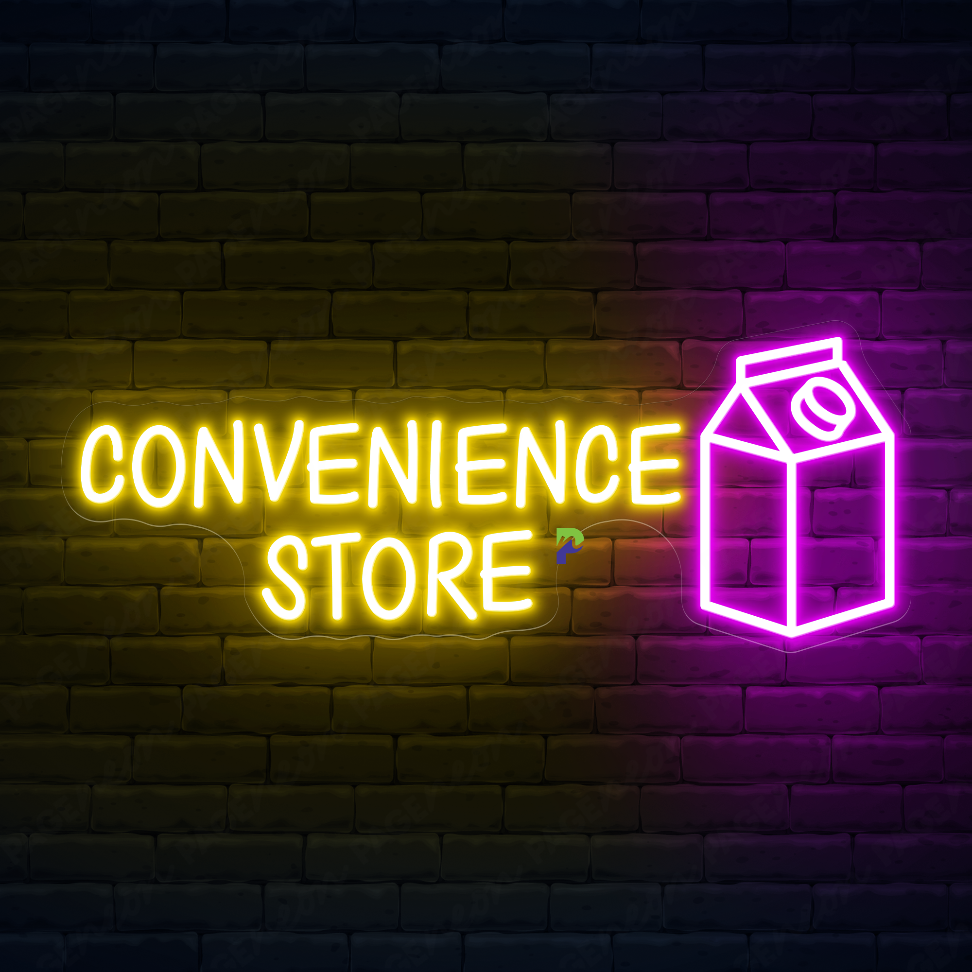Convenience Store Neon Sign Business Big Led Light