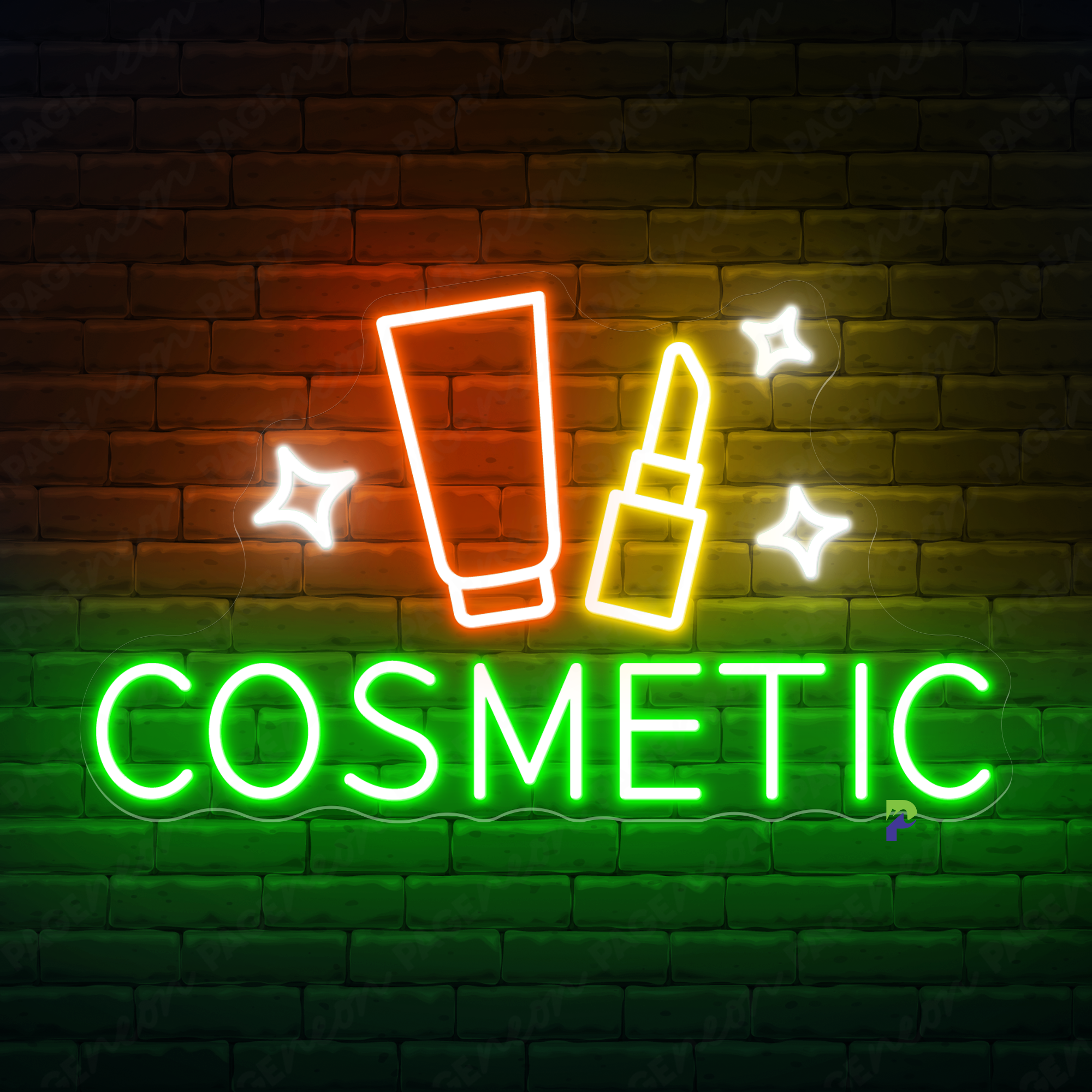 Cosmetic Neon Signs Business Led Light