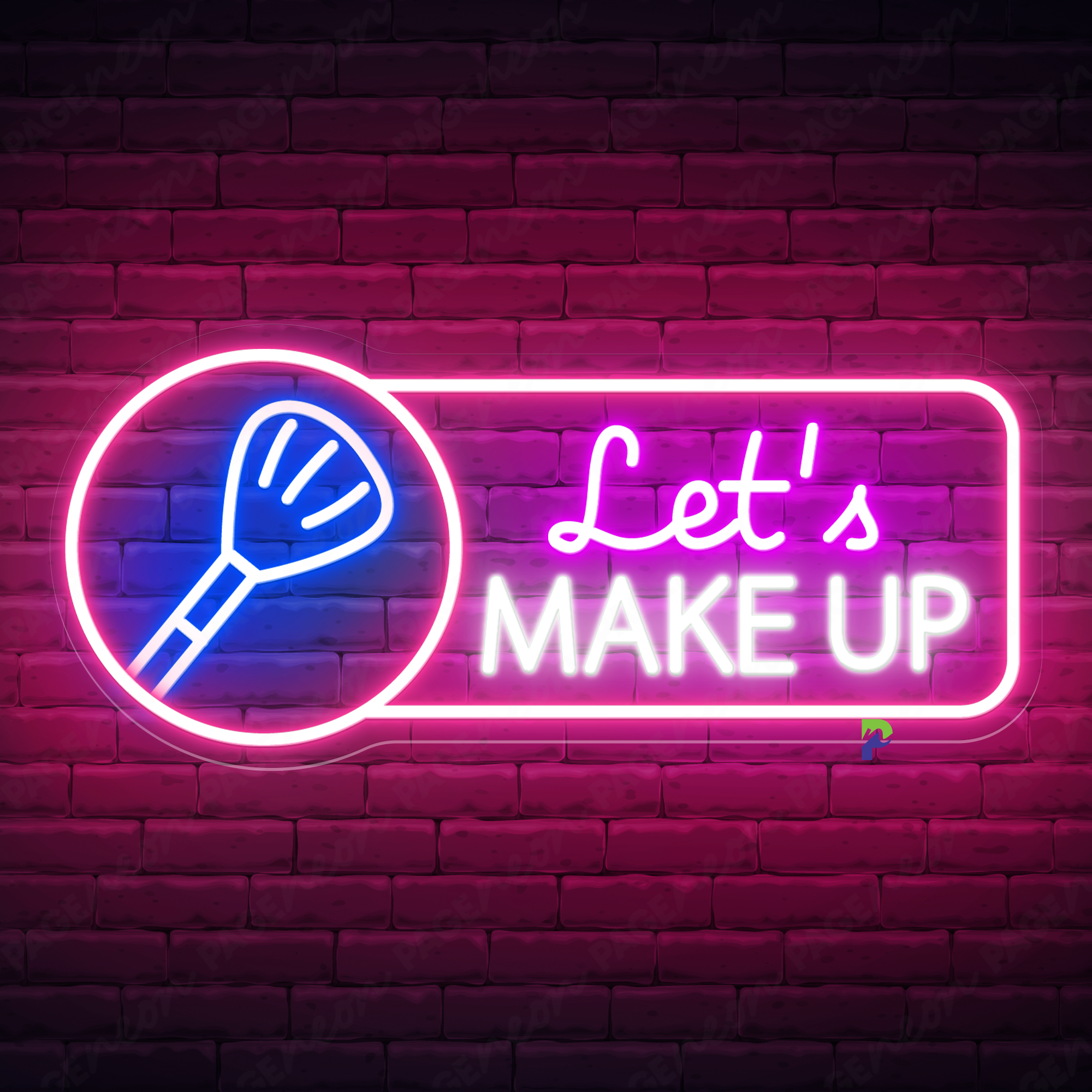 Cosmetic Shop Neon Signs Make Up Led Light