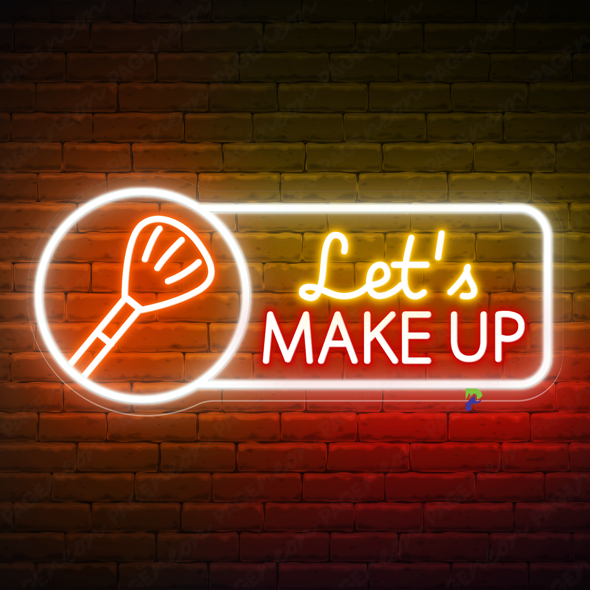 Cosmetic Shop Neon Signs Make Up Led Light