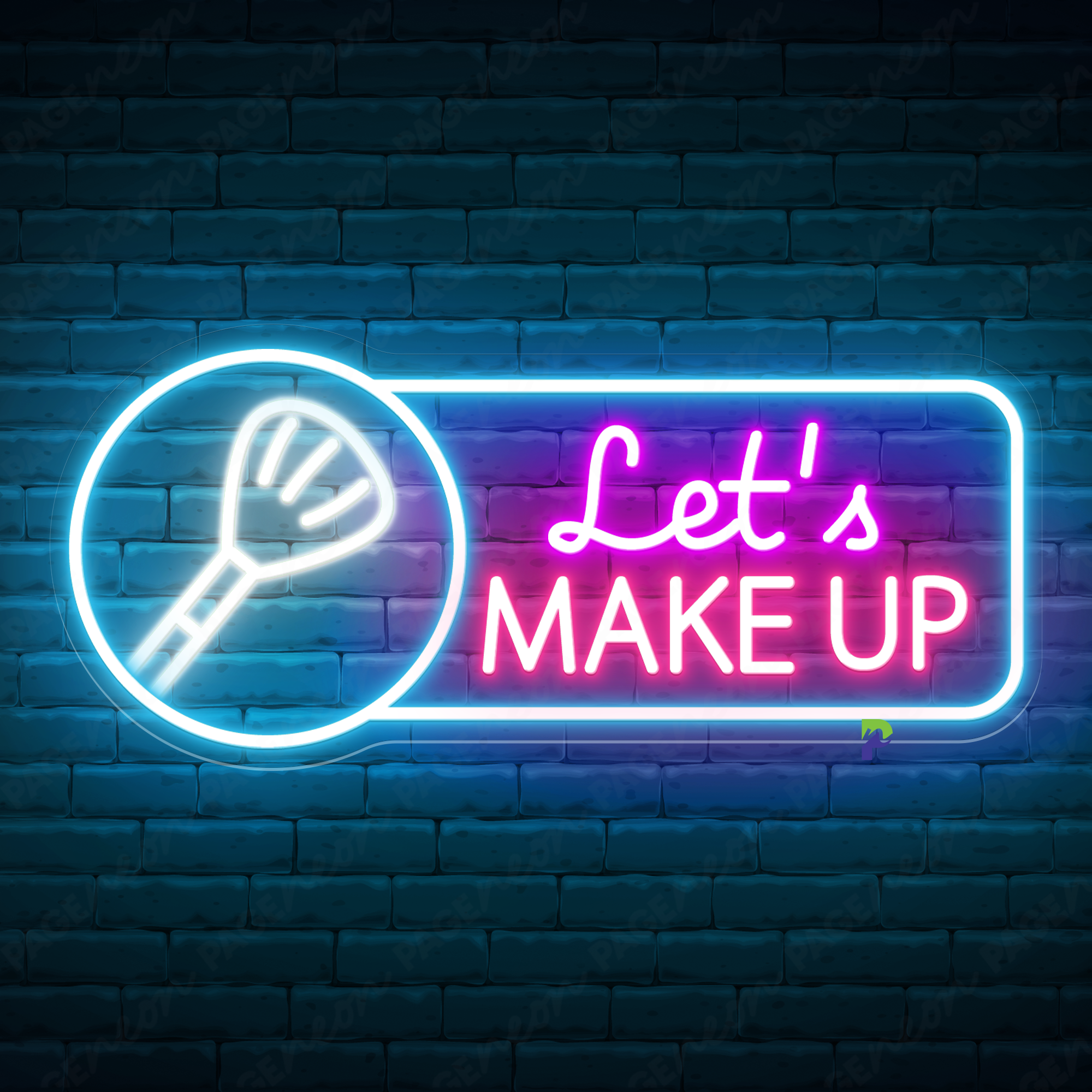 Cosmetic Shop Neon Signs Make Up Led Light