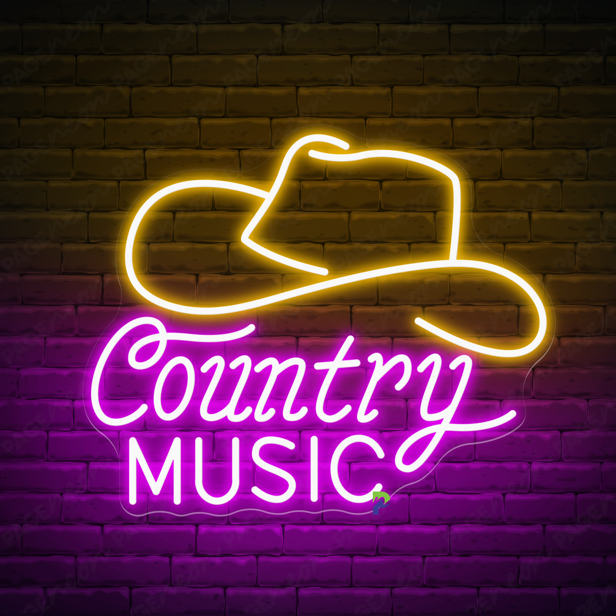 Country Music Neon Sign Business Led Light