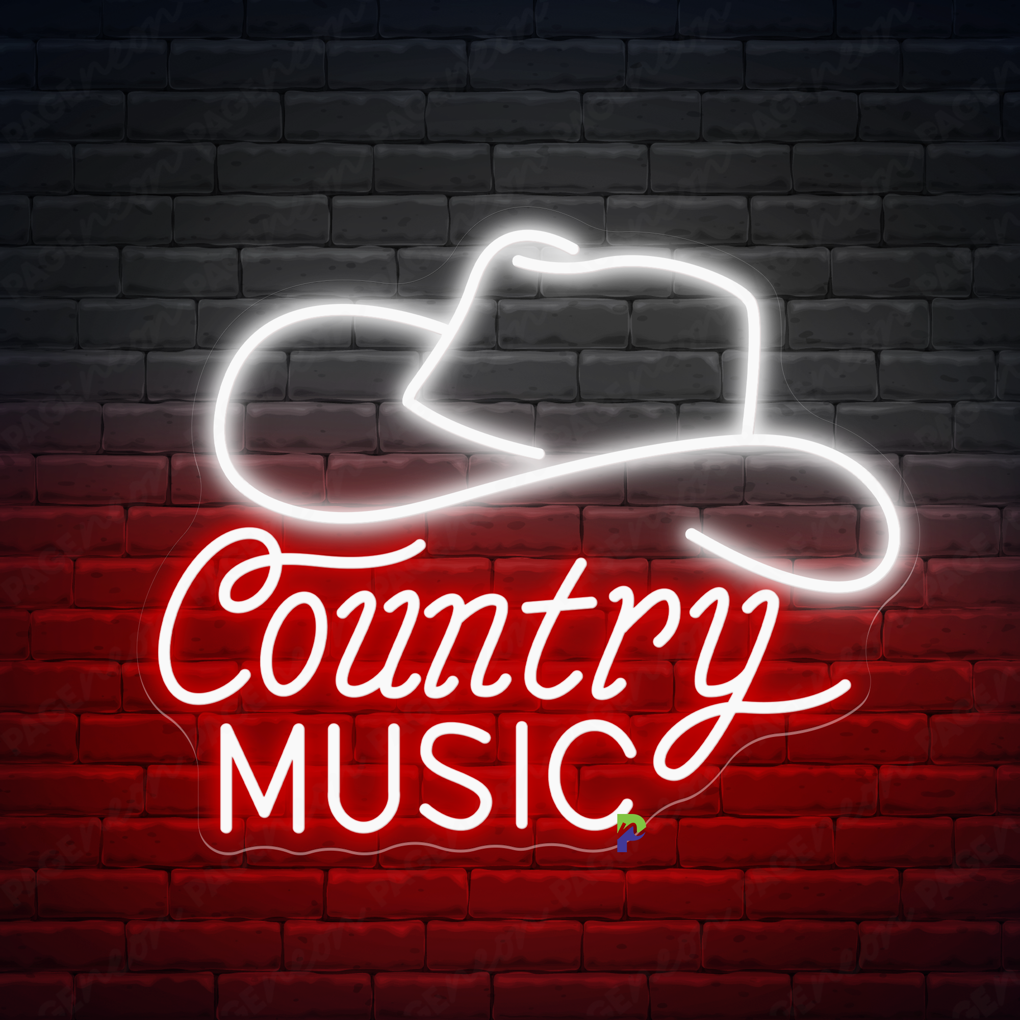 Country Music Neon Sign Business Led Light