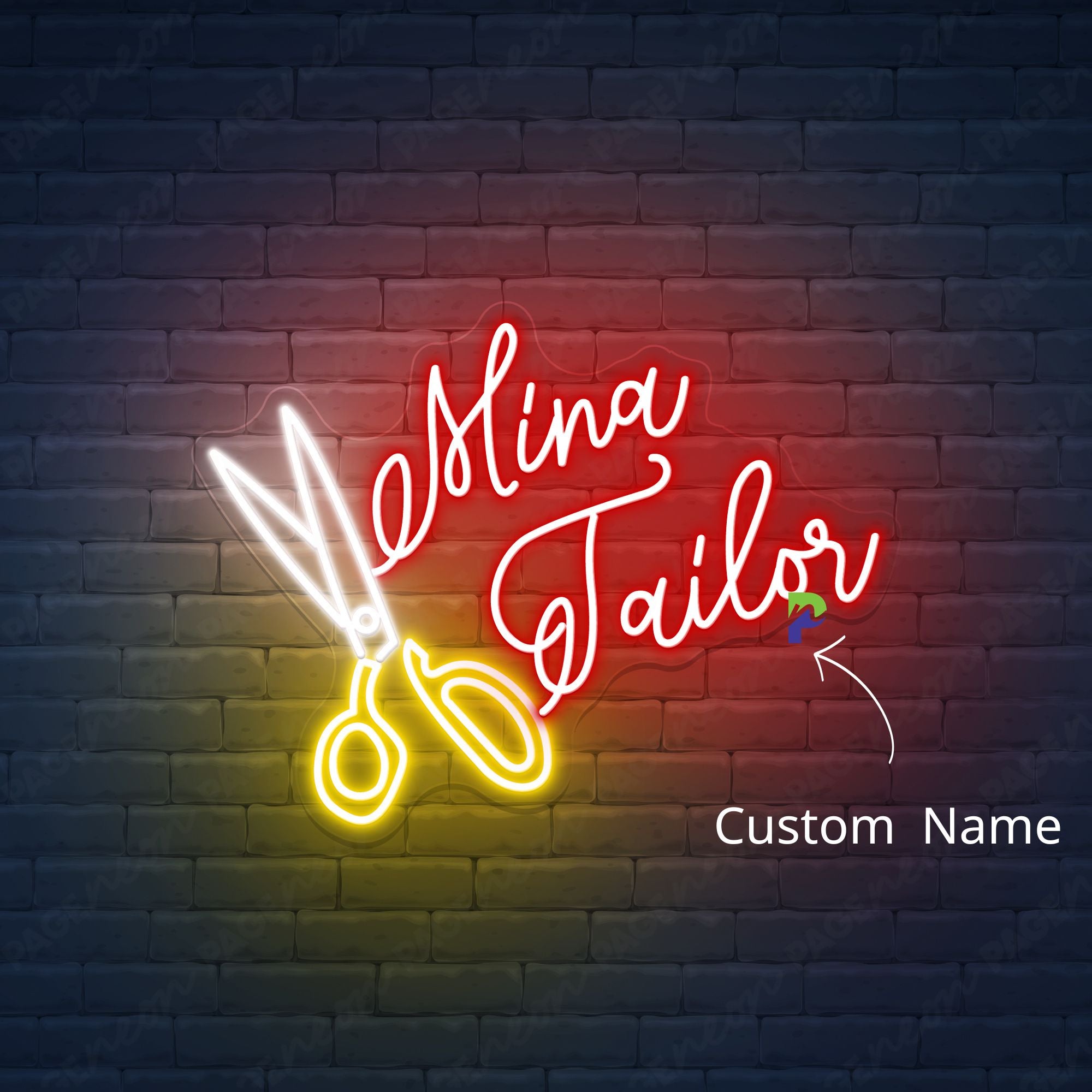 Tailor Neon Sign Custom Business Big Led Light