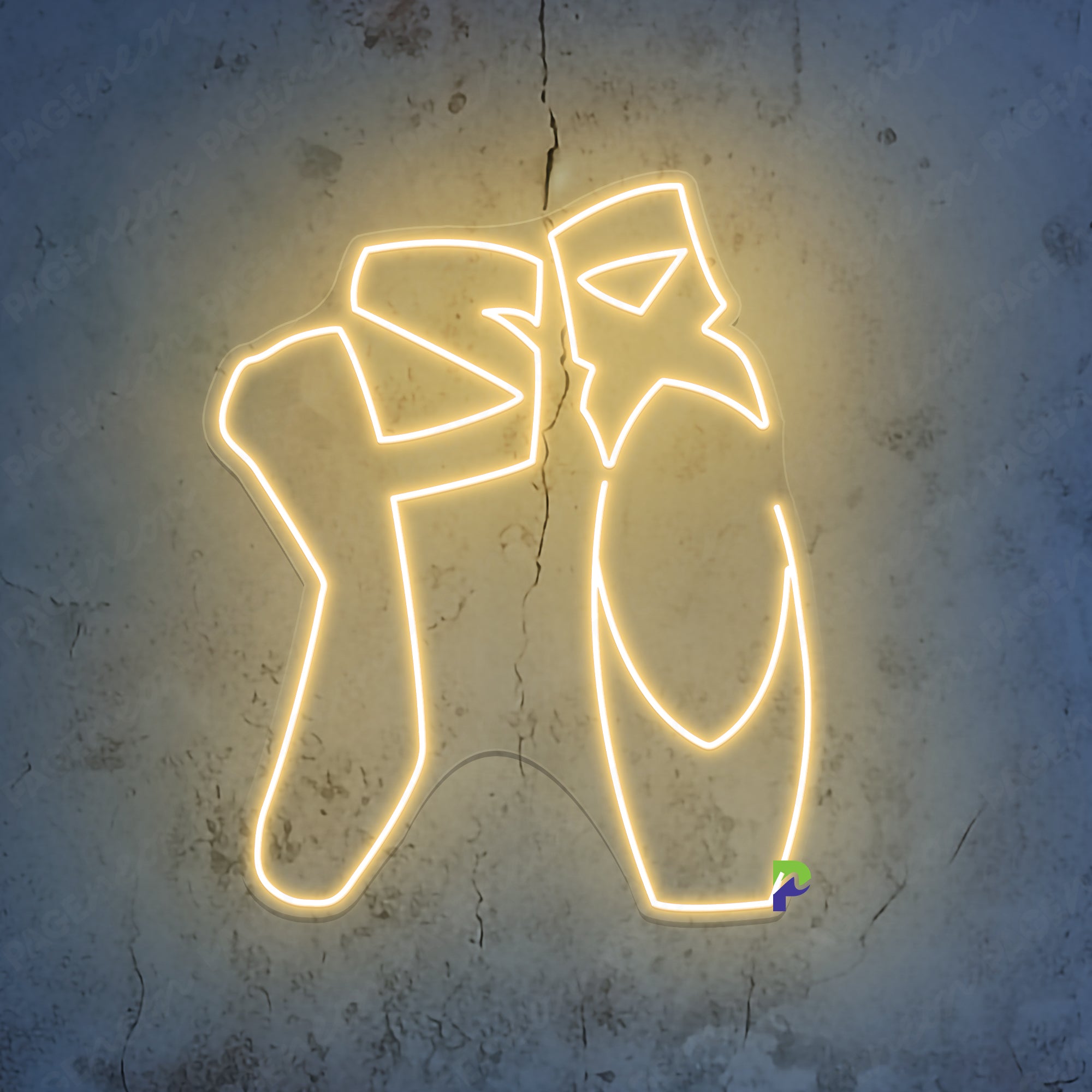 Dance Neon Sign Ballet Shoes Led Light