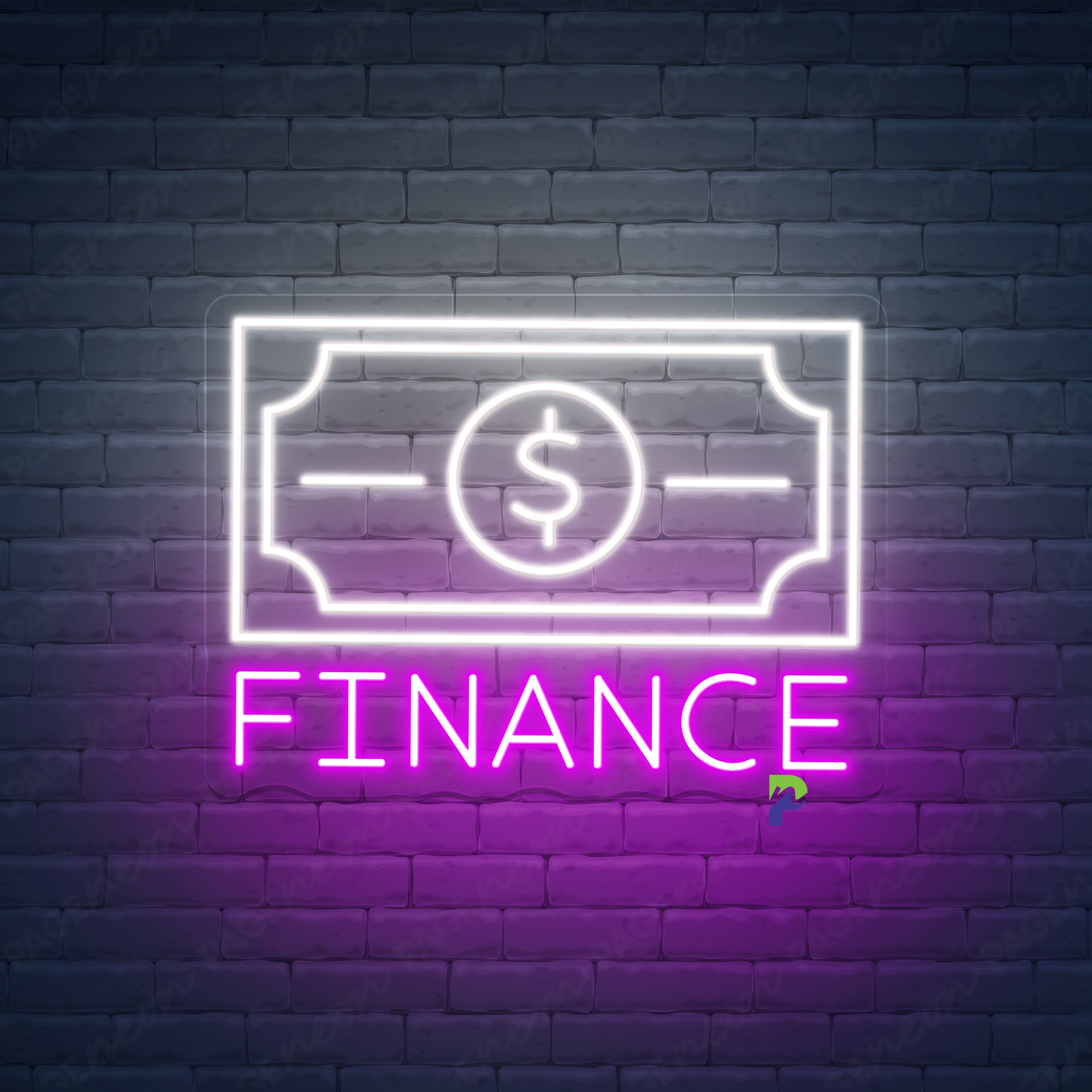 Finance Neon Signs Money Business Led Light