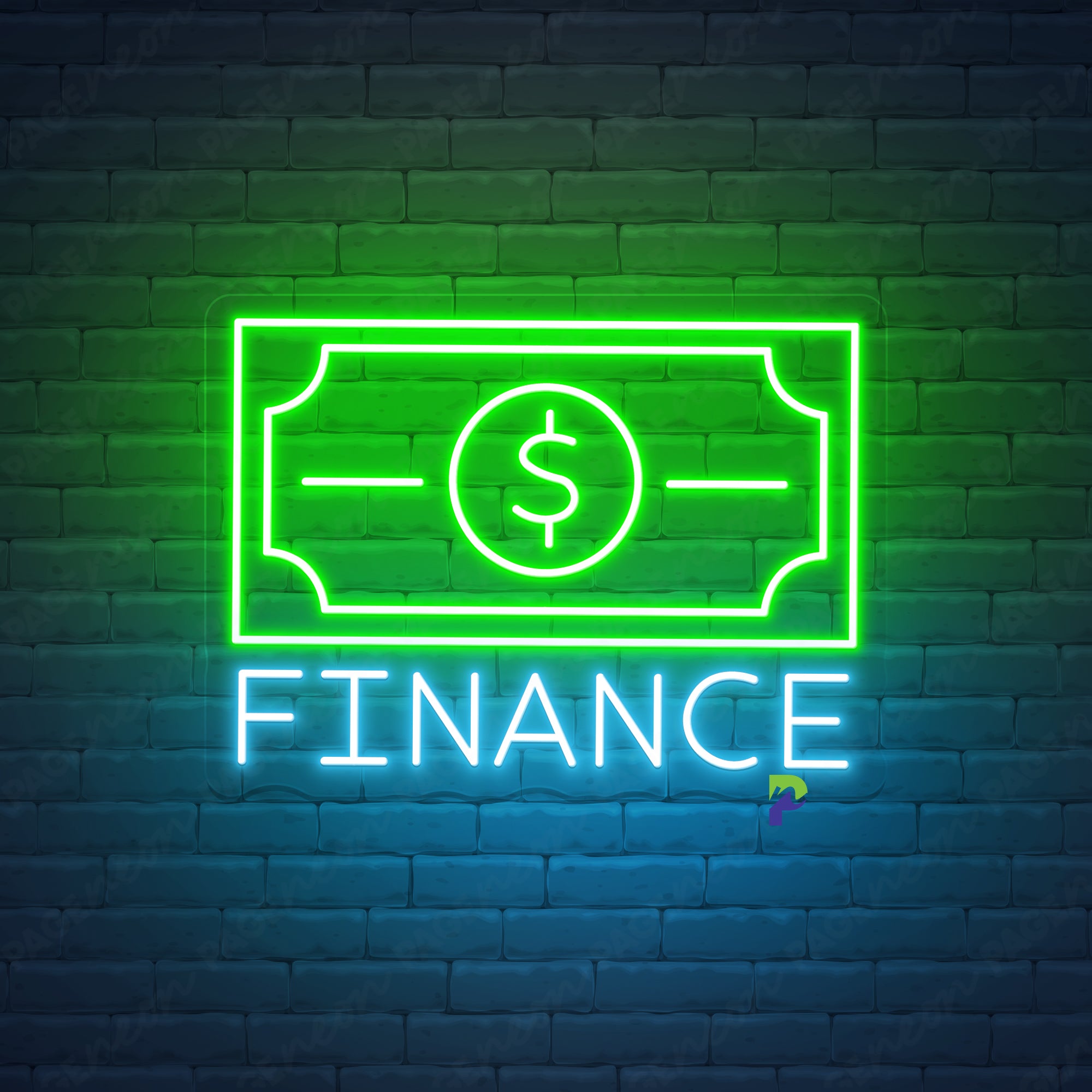 Finance Neon Signs Money Business Led Light