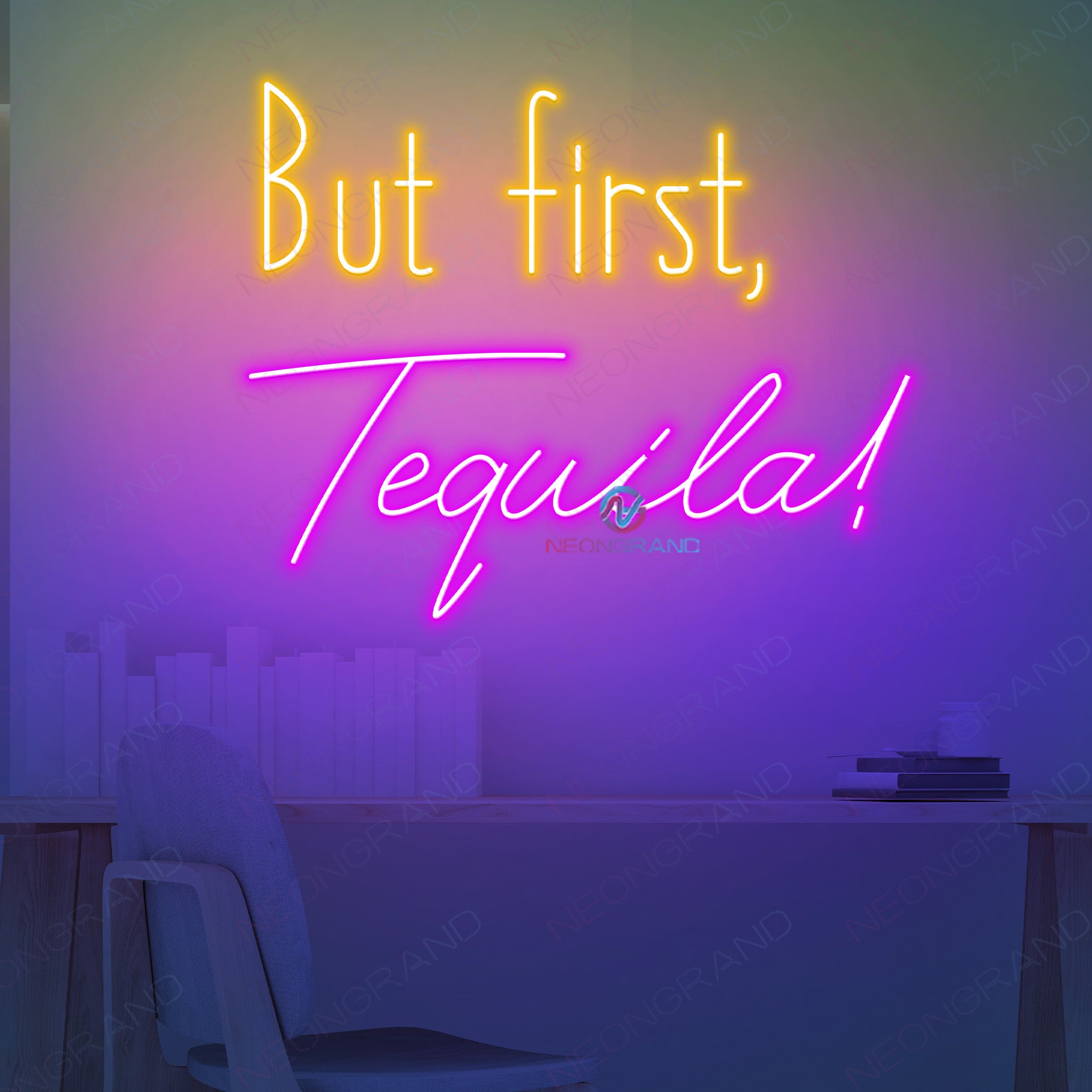First Tequila Neon Sign Bar Led Light