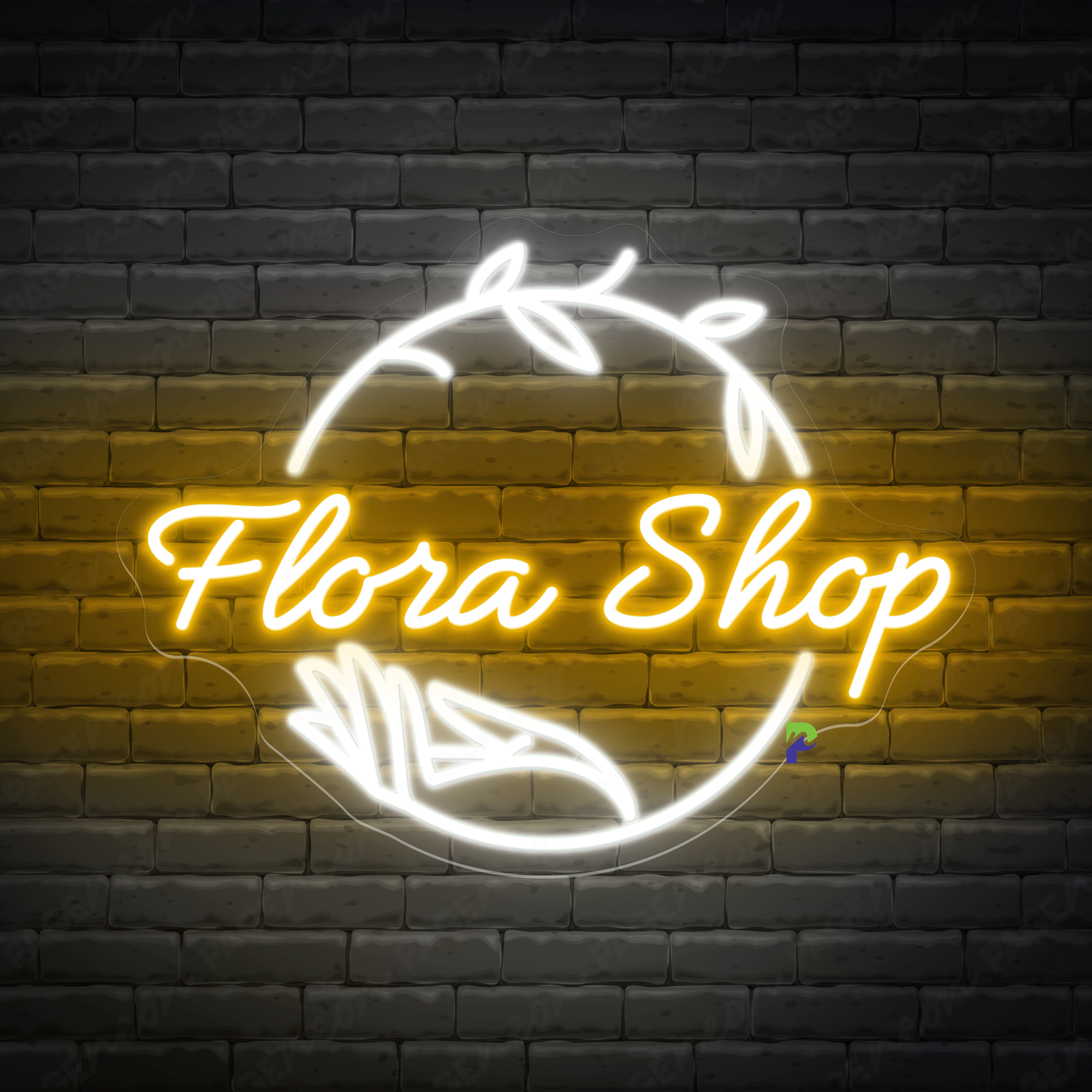 Flora Shop Neon Signs Florist Led Light