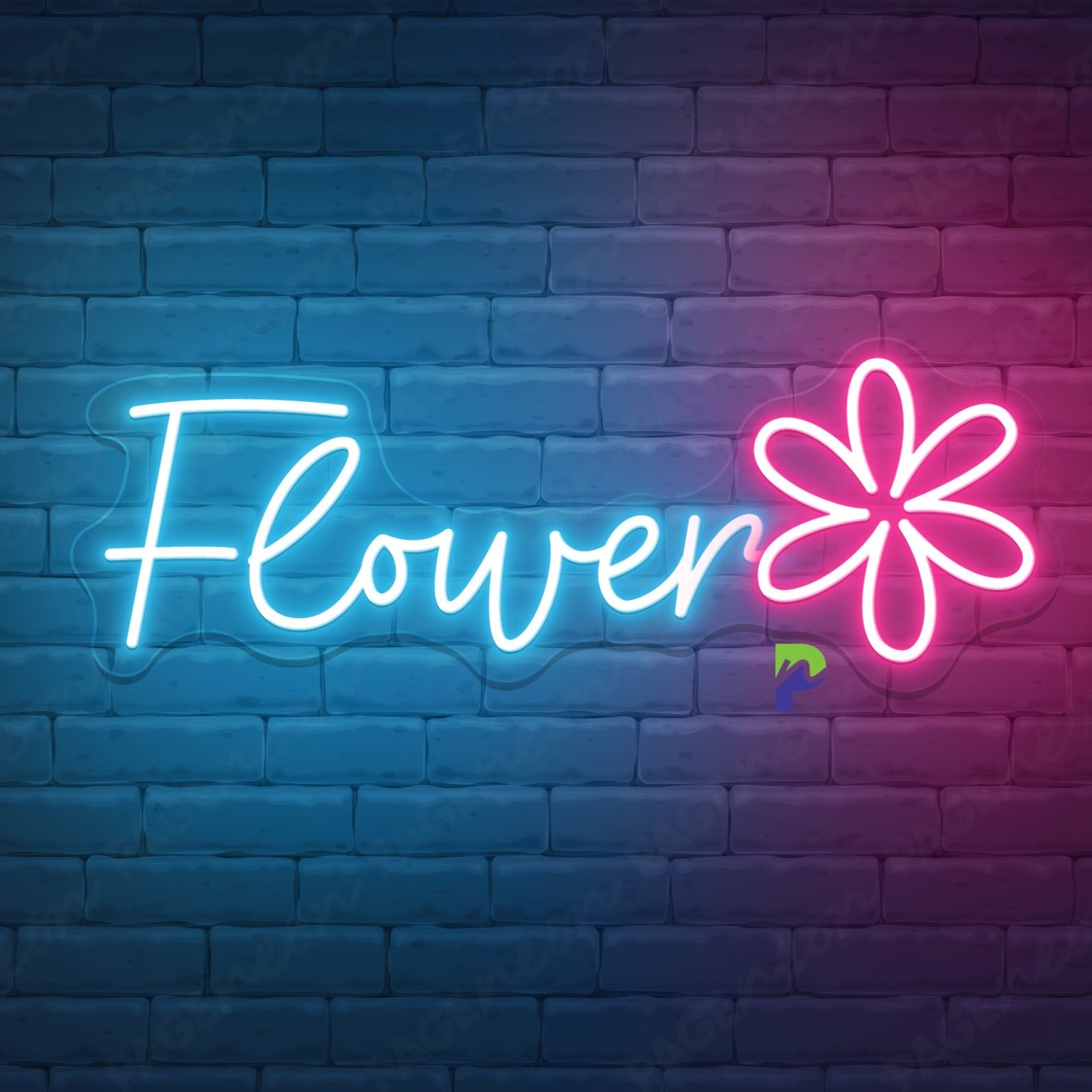 Flower Neon Signs Florist Shop Led Light