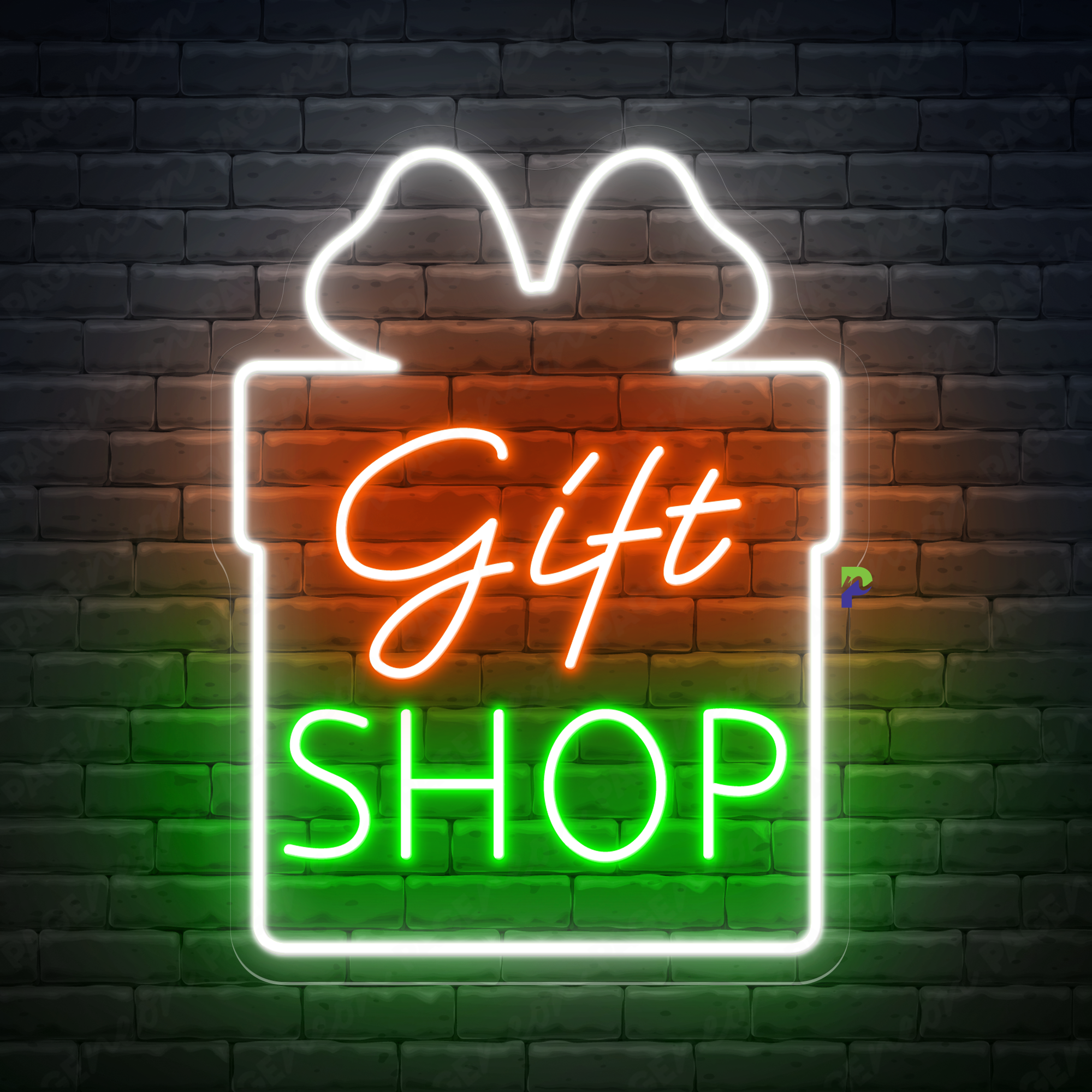 Gift Shop Neon Signs Business Custom Led Light