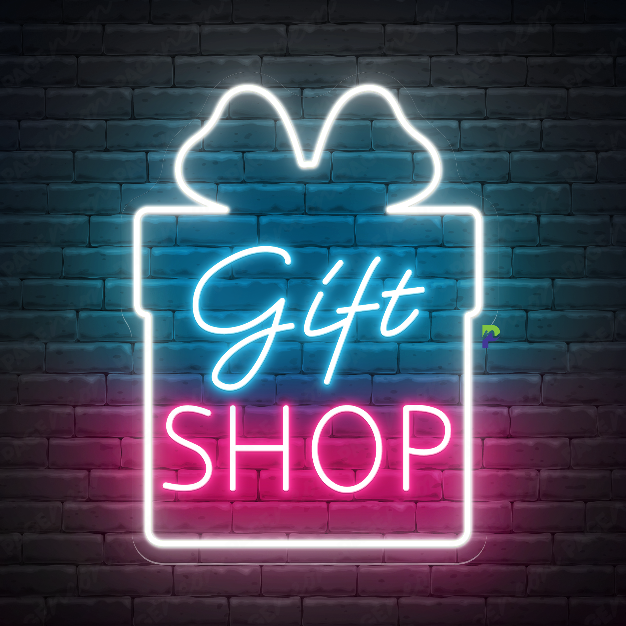 Gift Shop Neon Signs Business Custom Led Light