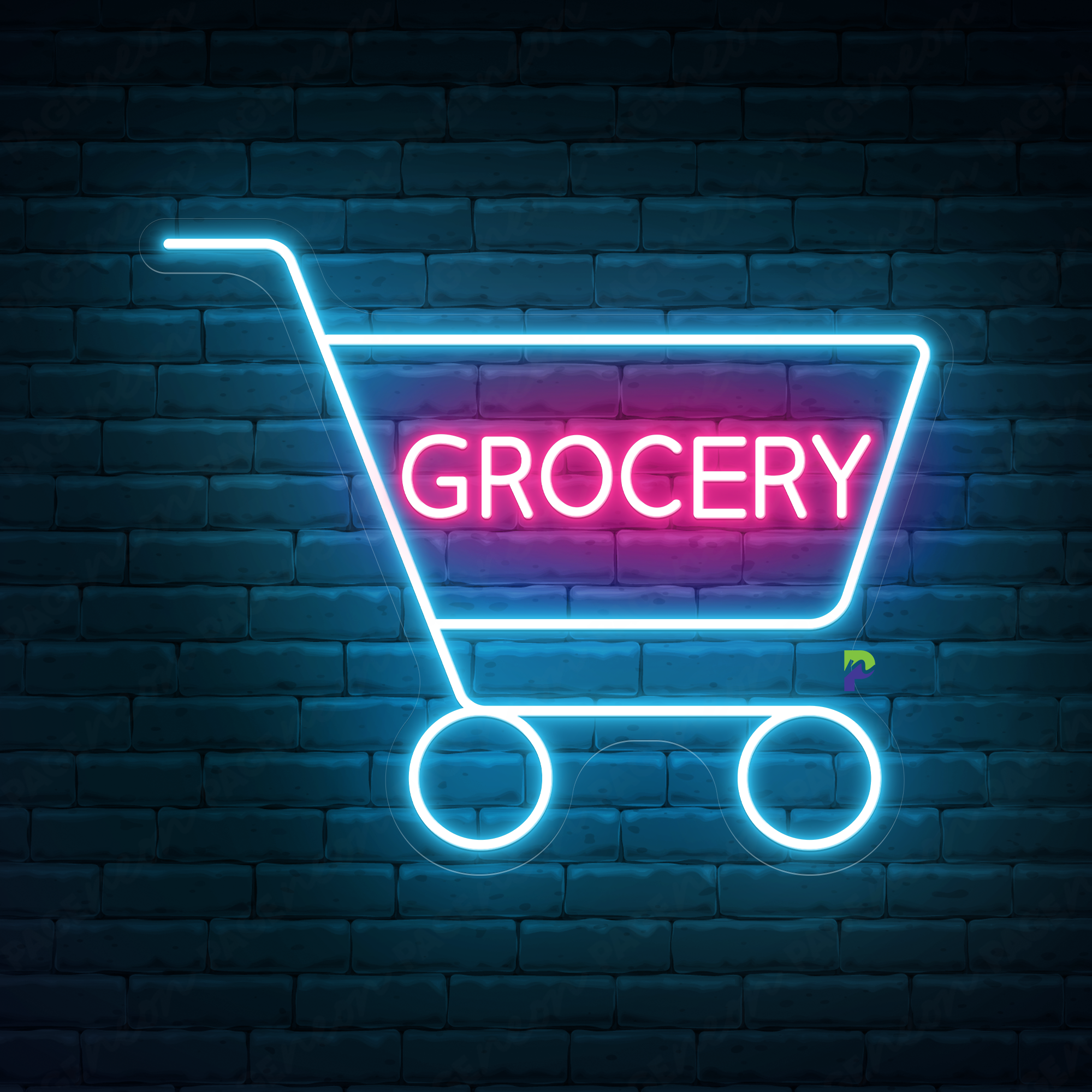 Grocery Neon Sign Convenience Store Led Light