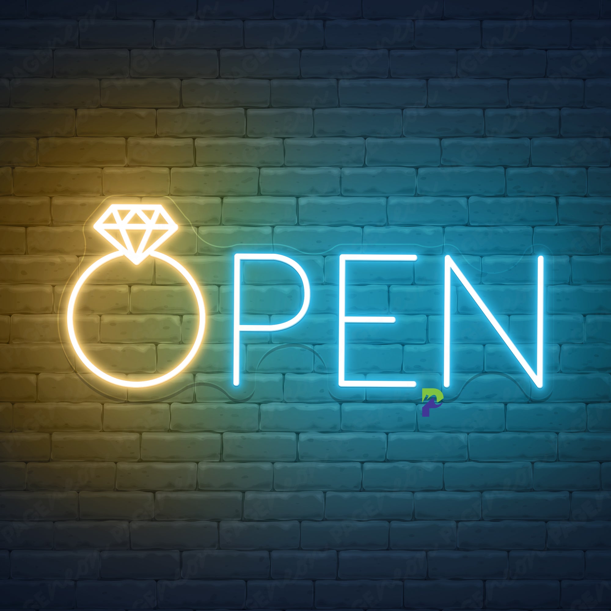 Jewelry Neon Signs Business Open Led Light