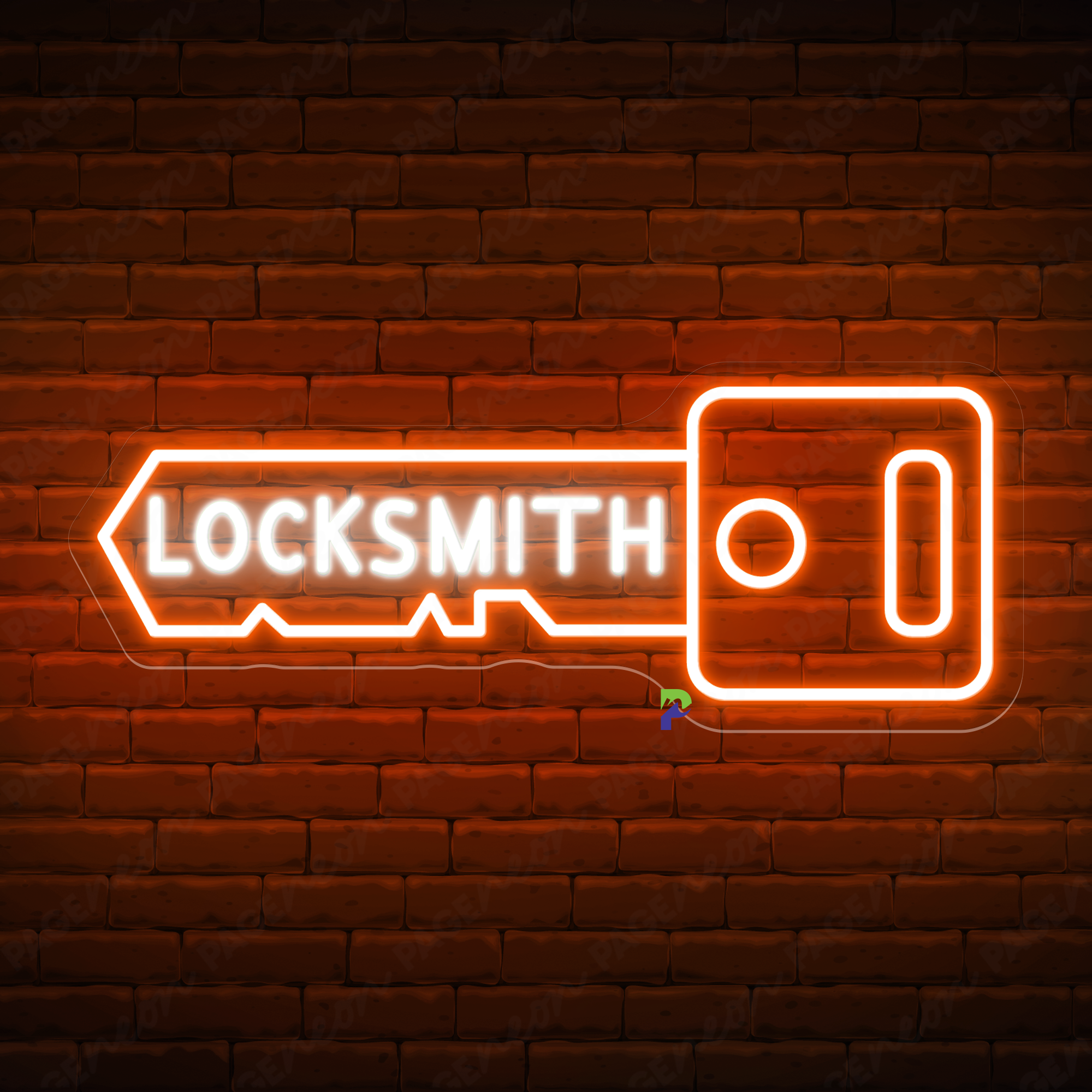 Locksmith Neon Signs Business Led Light