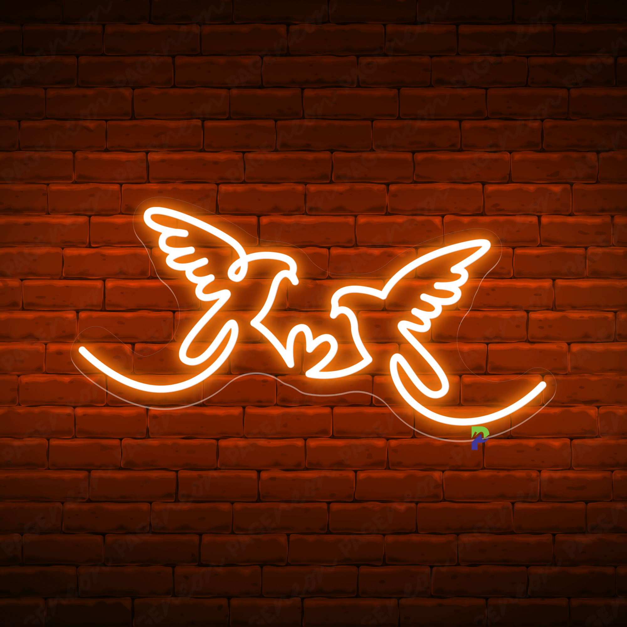 Love Bird Neon Sign Wedding Led Light