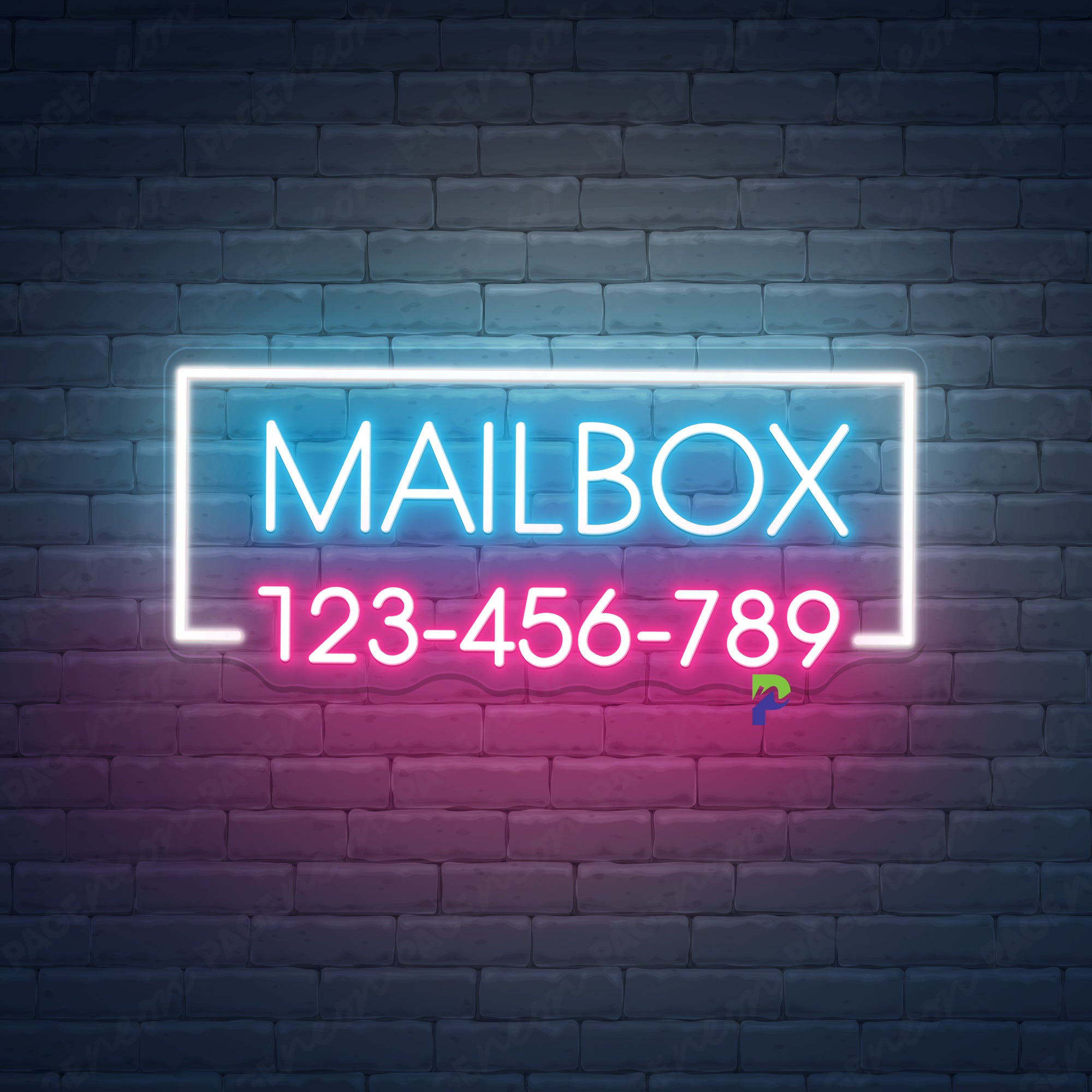 Mailboxes Neon Signs Business Custom Led Light