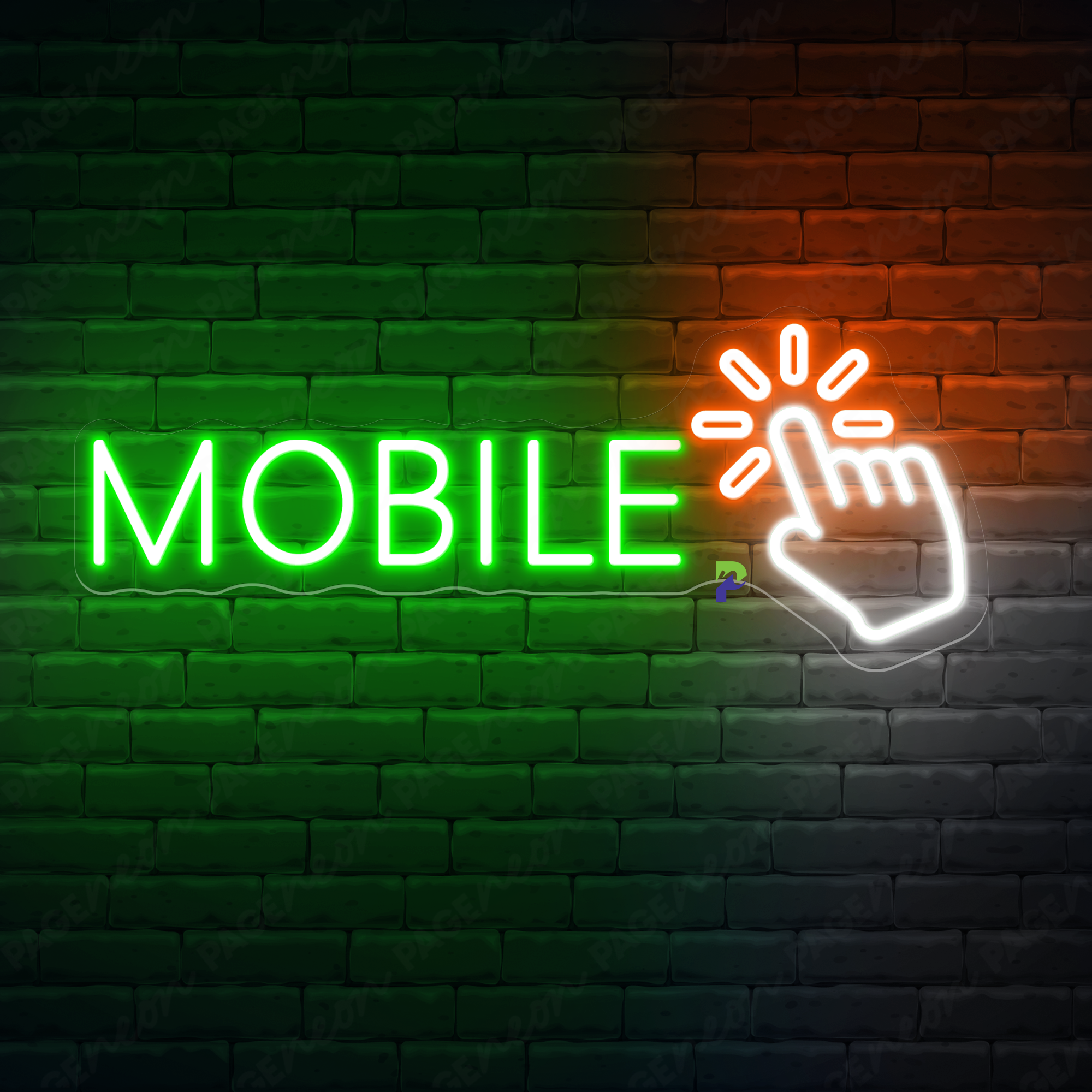 Mobile Store Neon Signs Cellphone Led Light