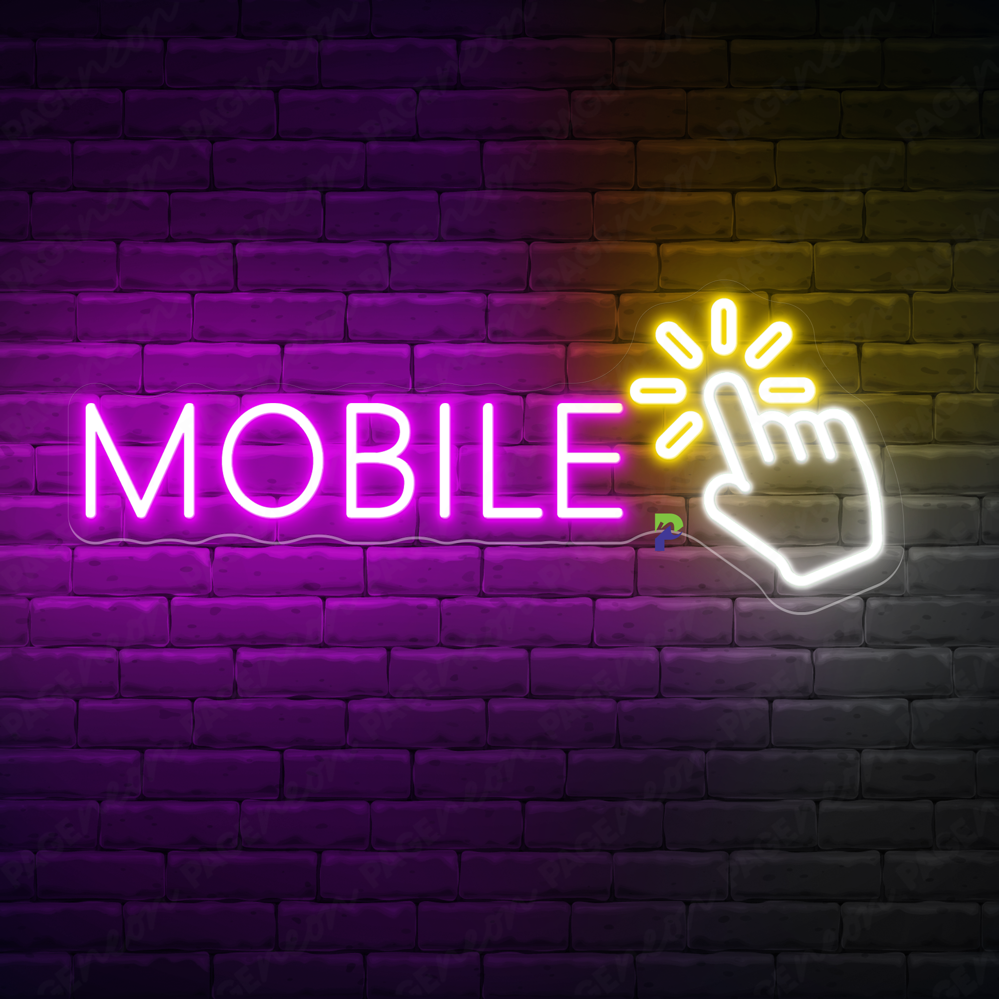 Mobile Store Neon Signs Cellphone Led Light