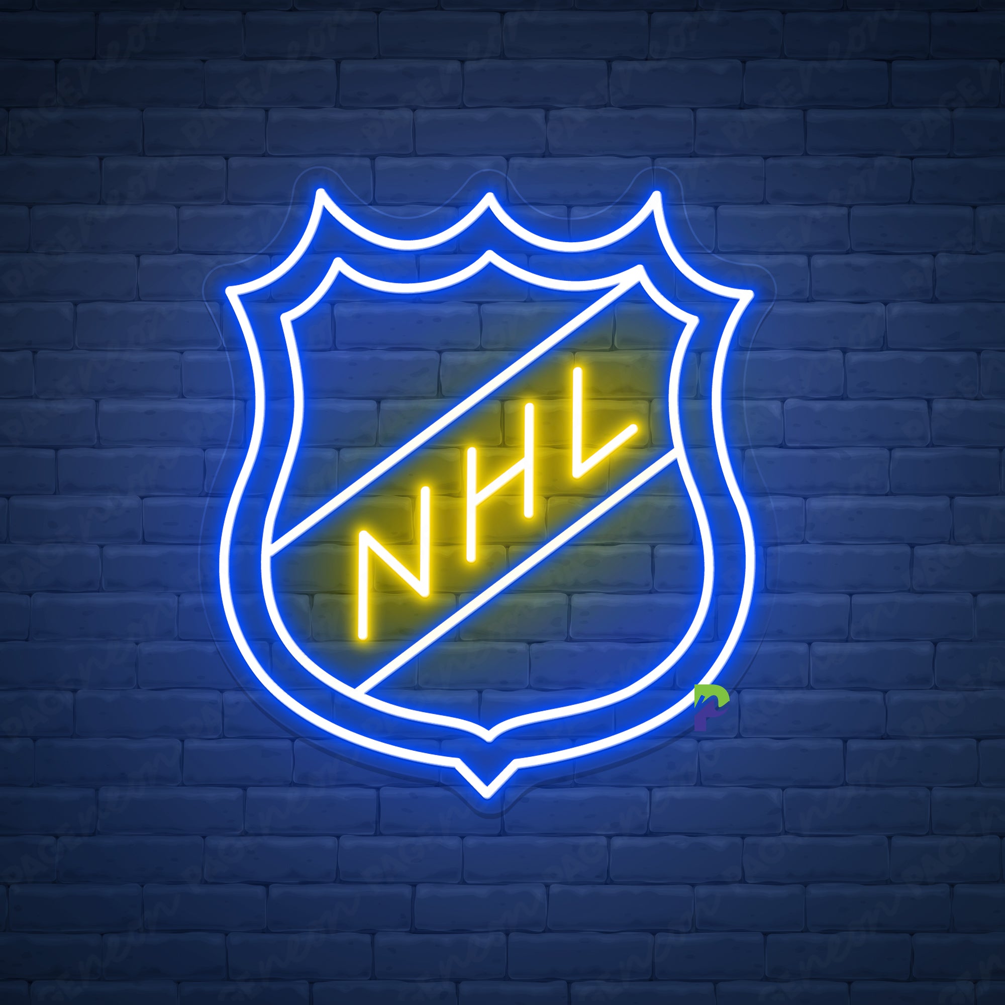 NHL Neon Signs Hockey Logo Led Light