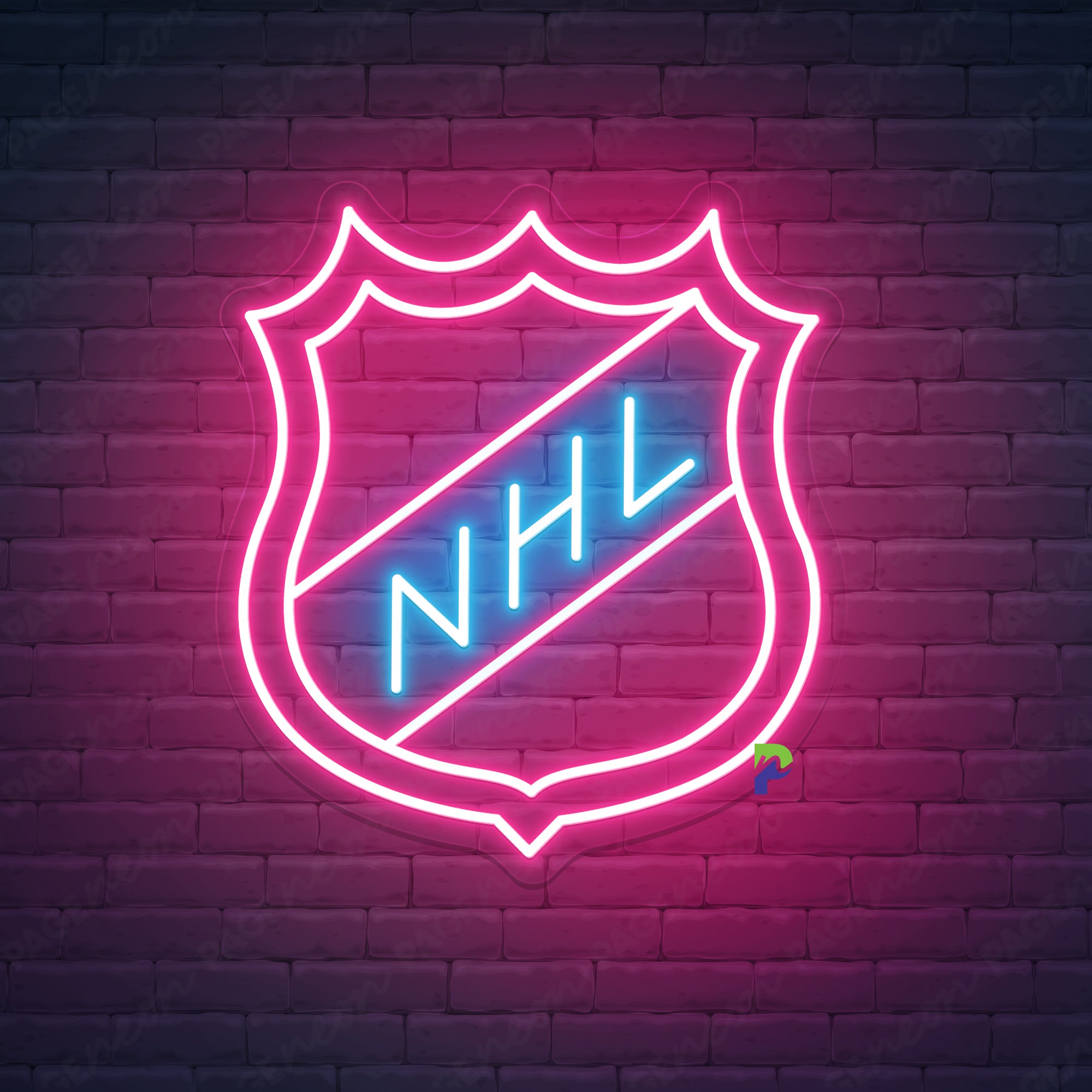 NHL Neon Signs Hockey Logo Led Light