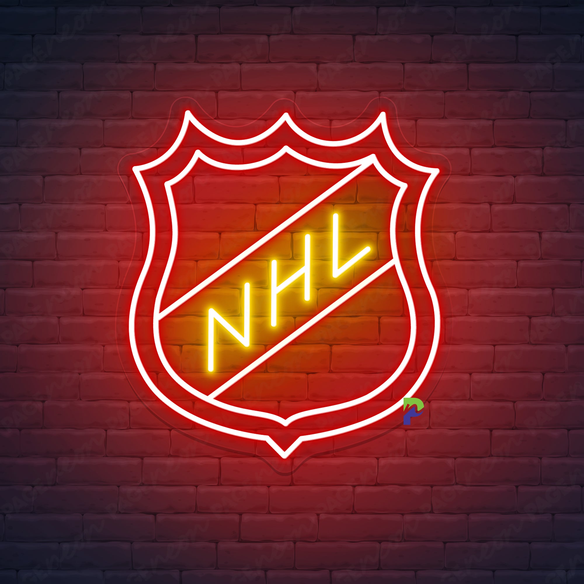 NHL Neon Signs Hockey Logo Led Light