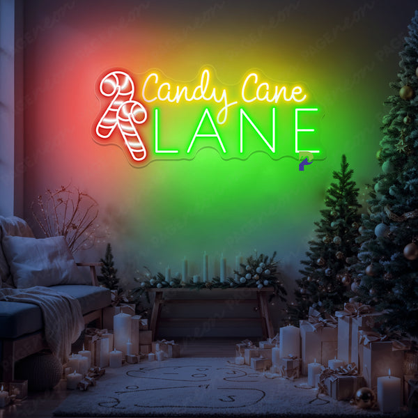 Neon-Candy-Cane-Lane-Sign-