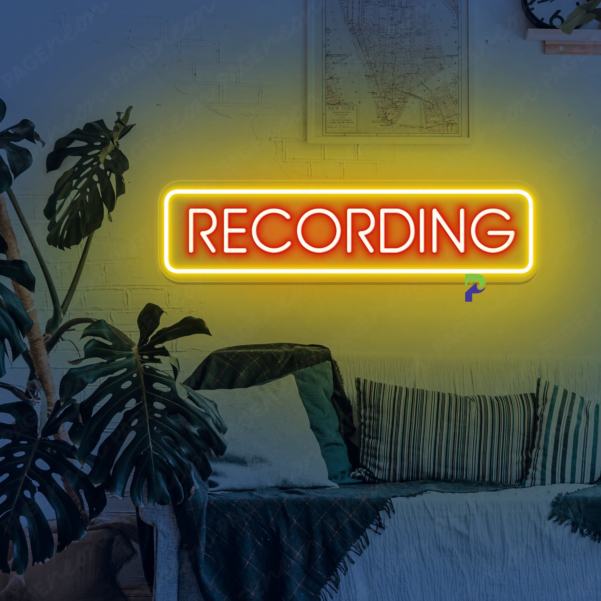 Neon Recording Sign Classic Streaming Game Led Light
