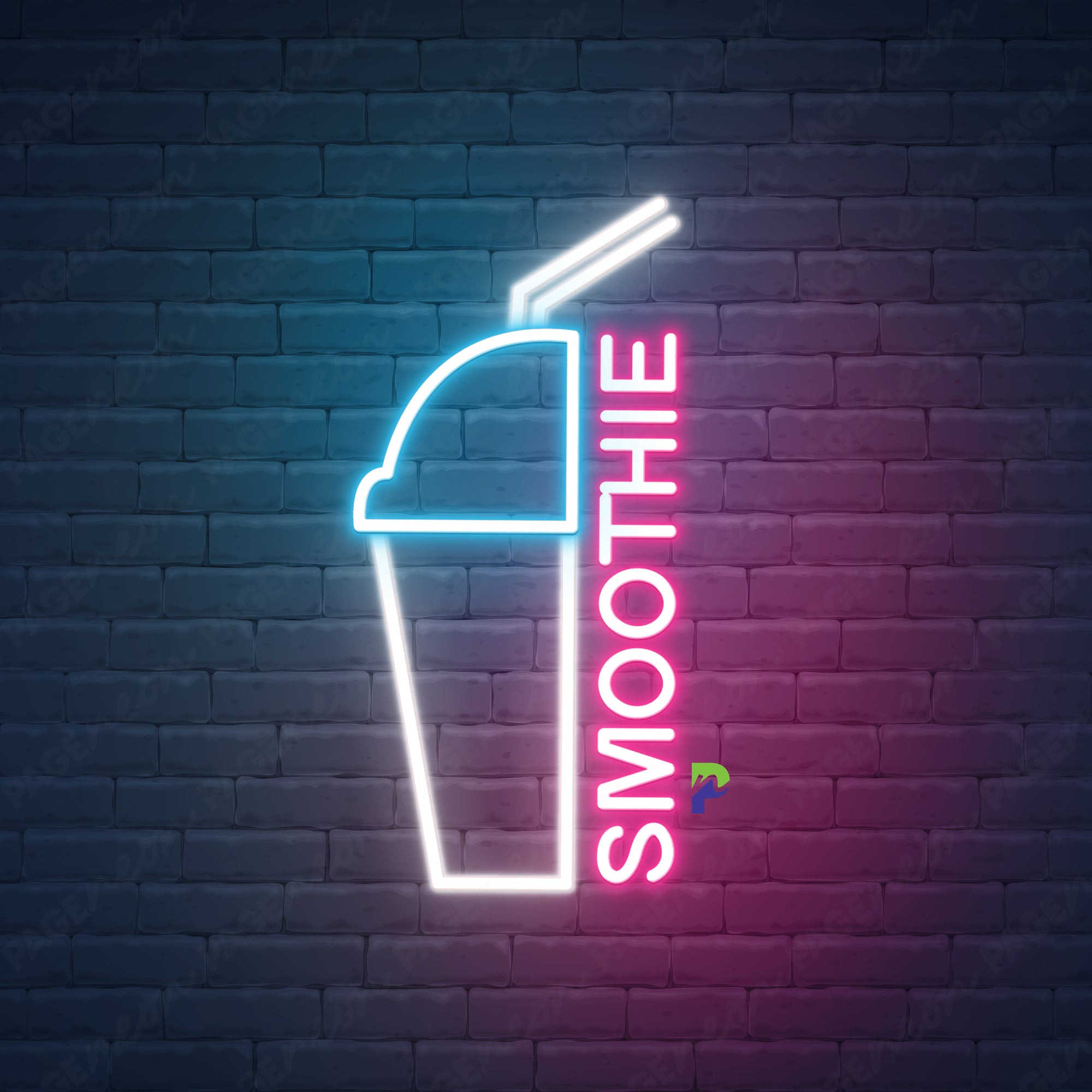 Neon Smoothies Sign Cheap Cafe Led Light