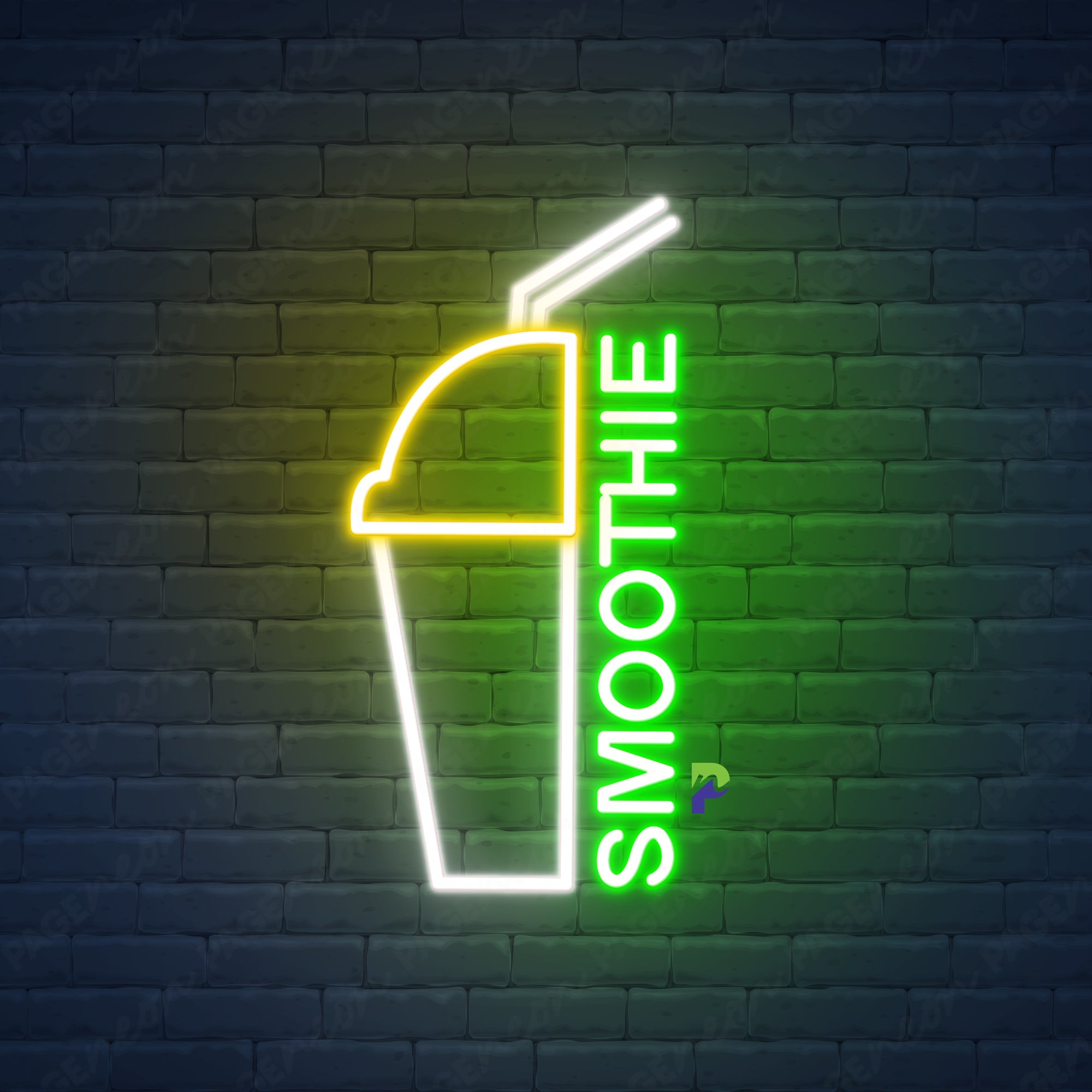 Neon Smoothies Sign Cheap Cafe Led Light