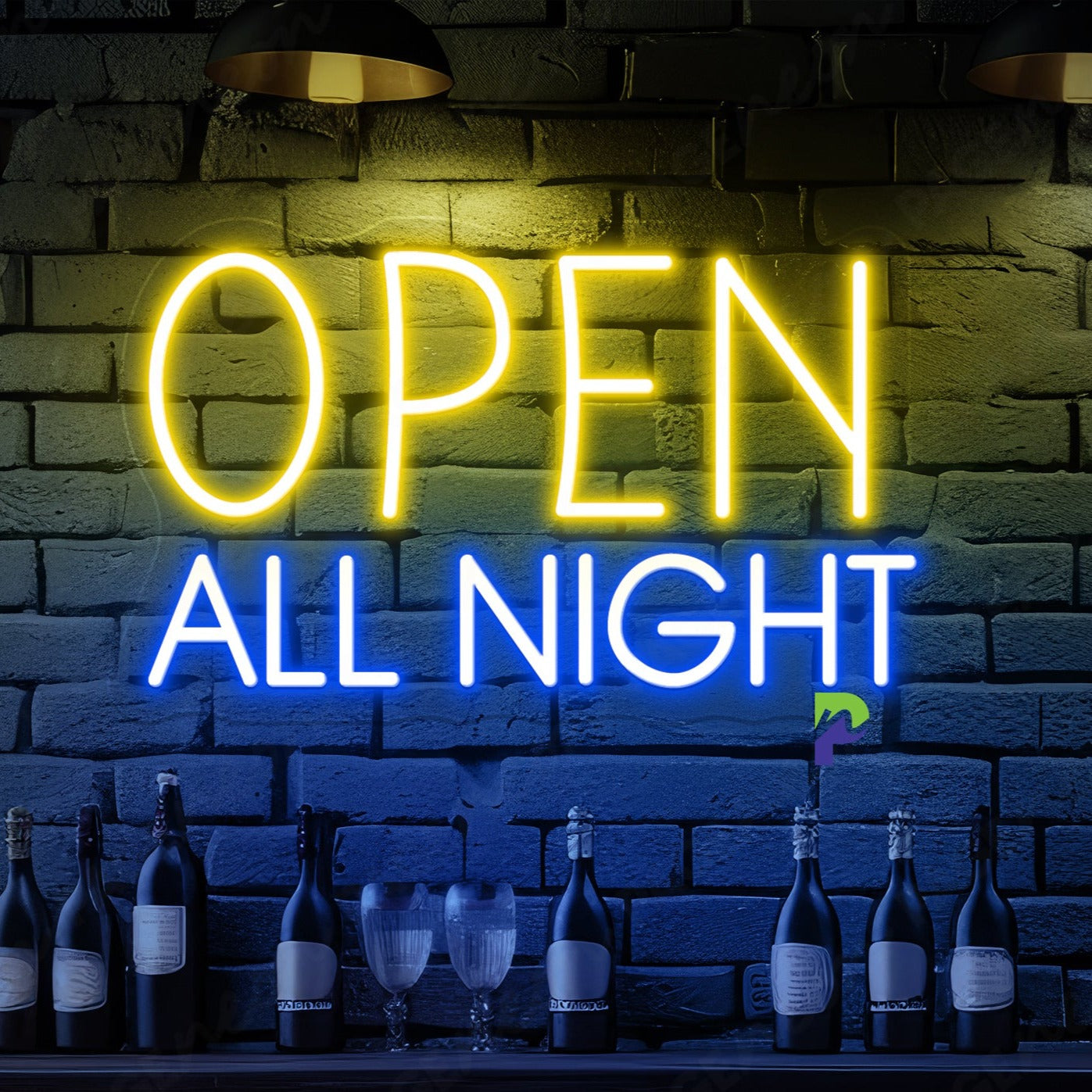 Open All Night Neon Sign Bar Led Light