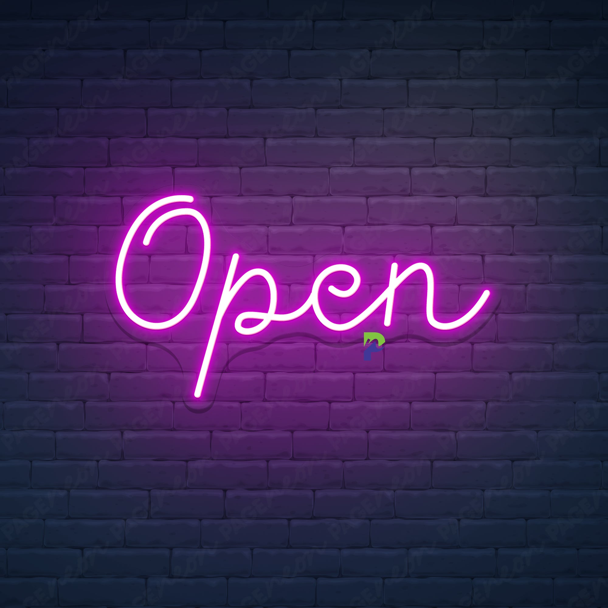 Open Neon Sign Business Led Light