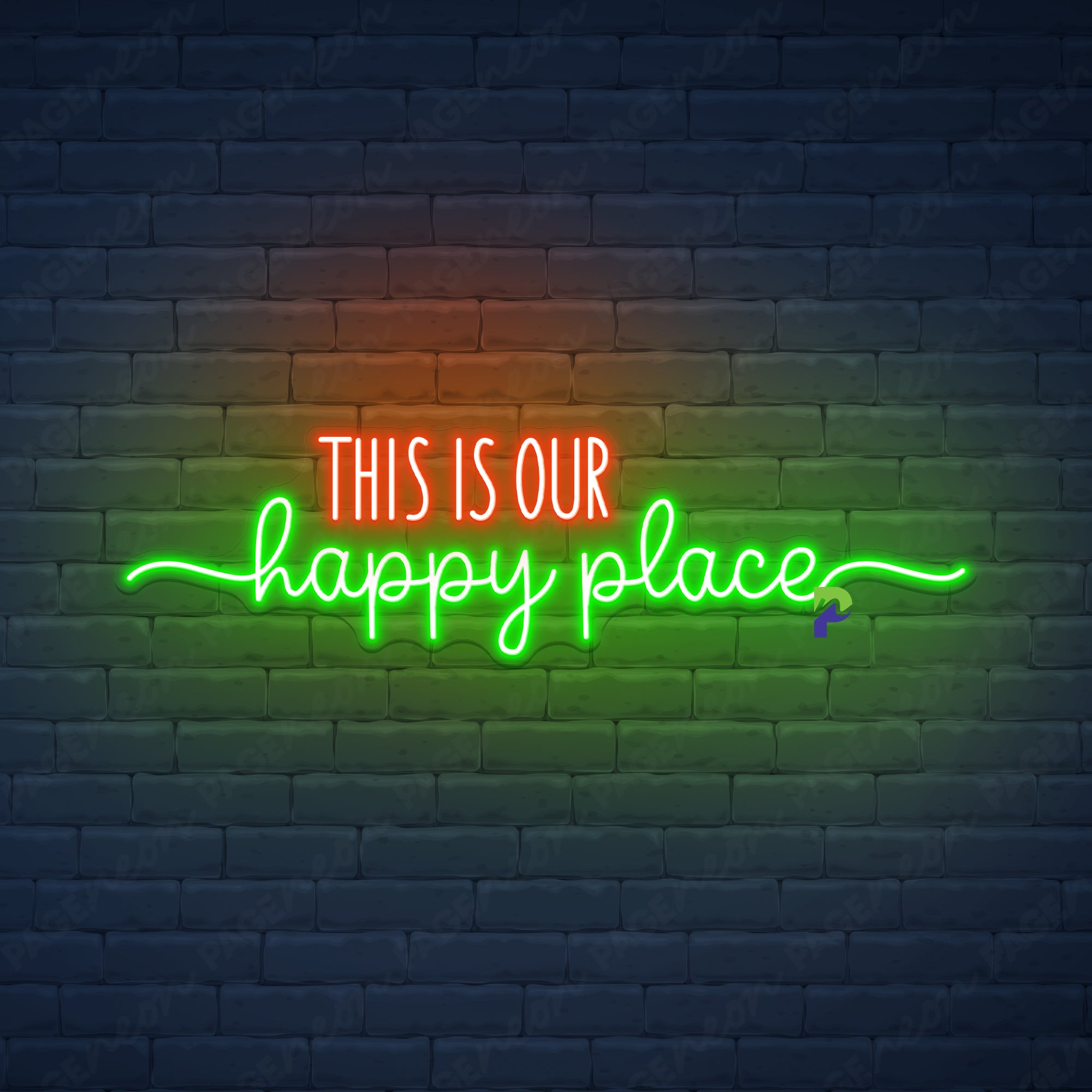 Super Warm Bright “BE HAPPY” LED Light hotsell Sign Wall Decoration