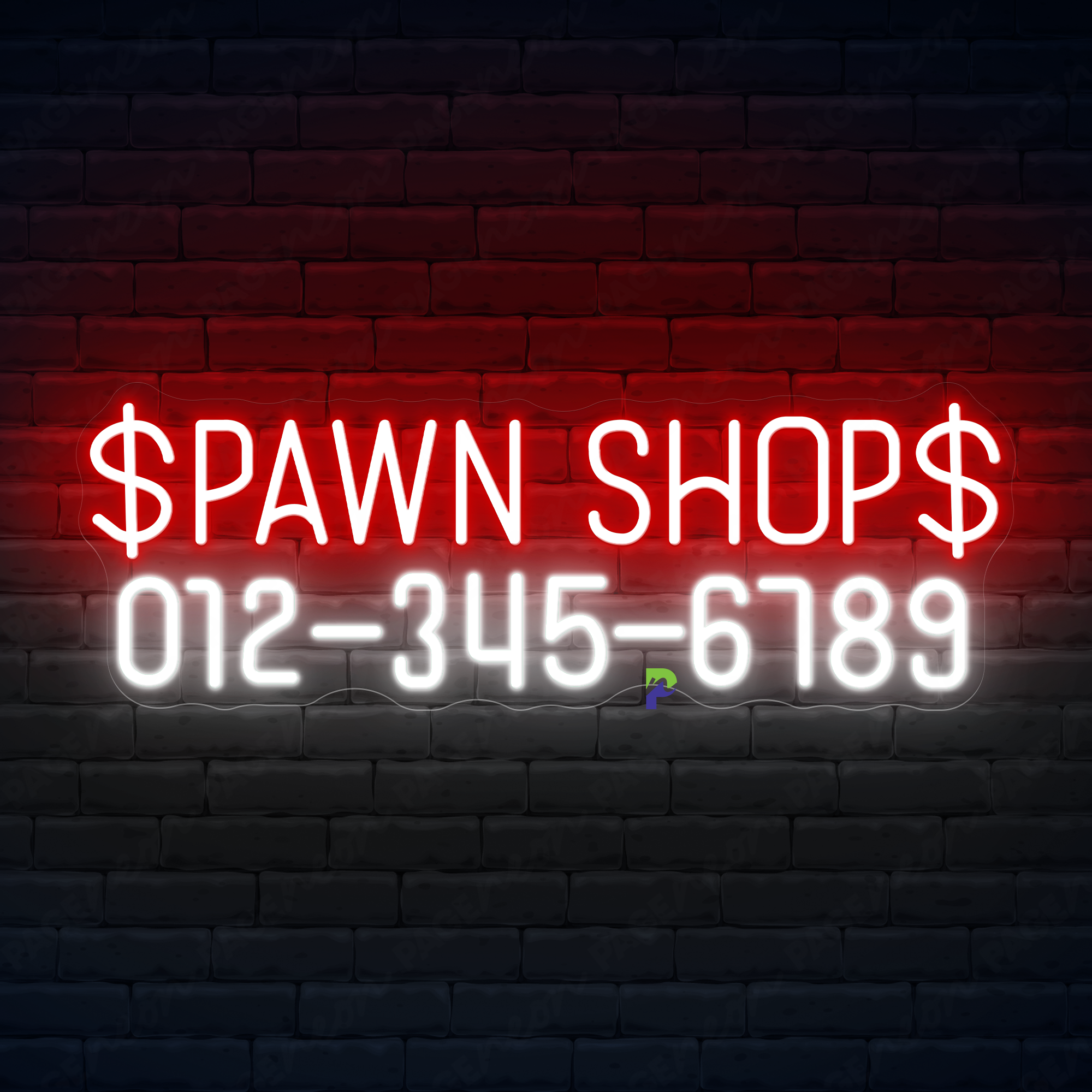 Pawn Shop Neon Signs Custom Led Light