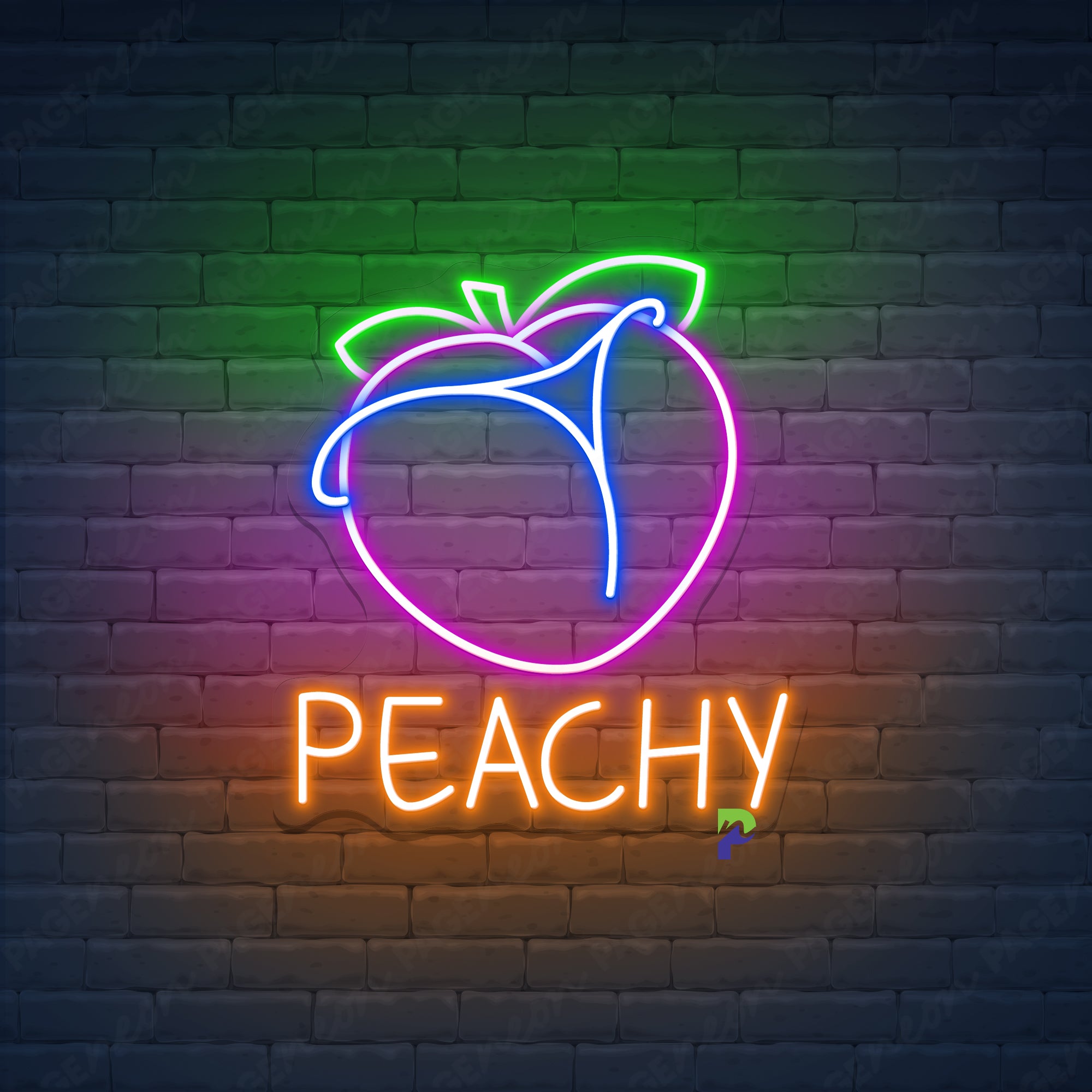 Peachy Neon Sign Sexy Led Light