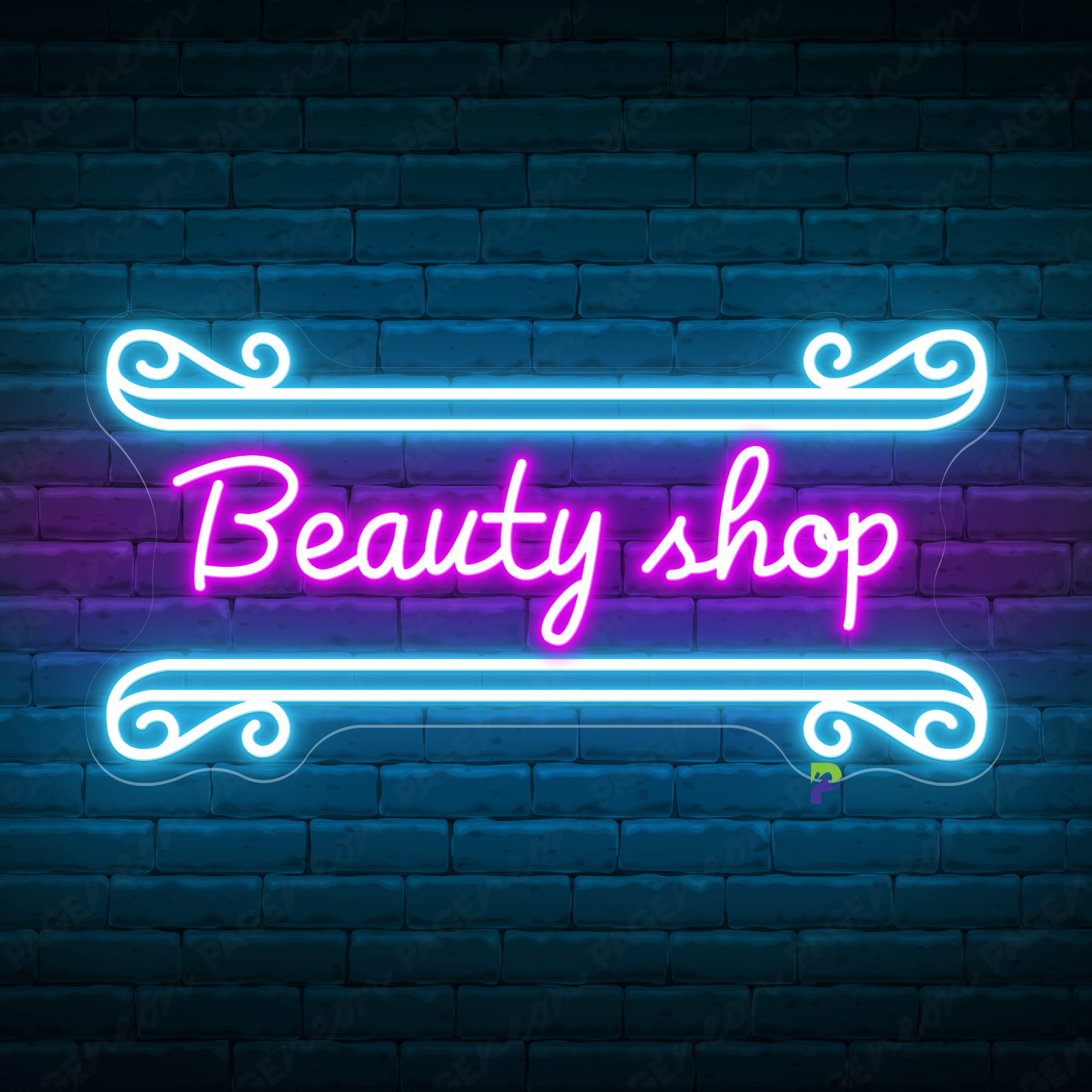 Beauty Shop Neon Signs Custom Cosmetic Led Light